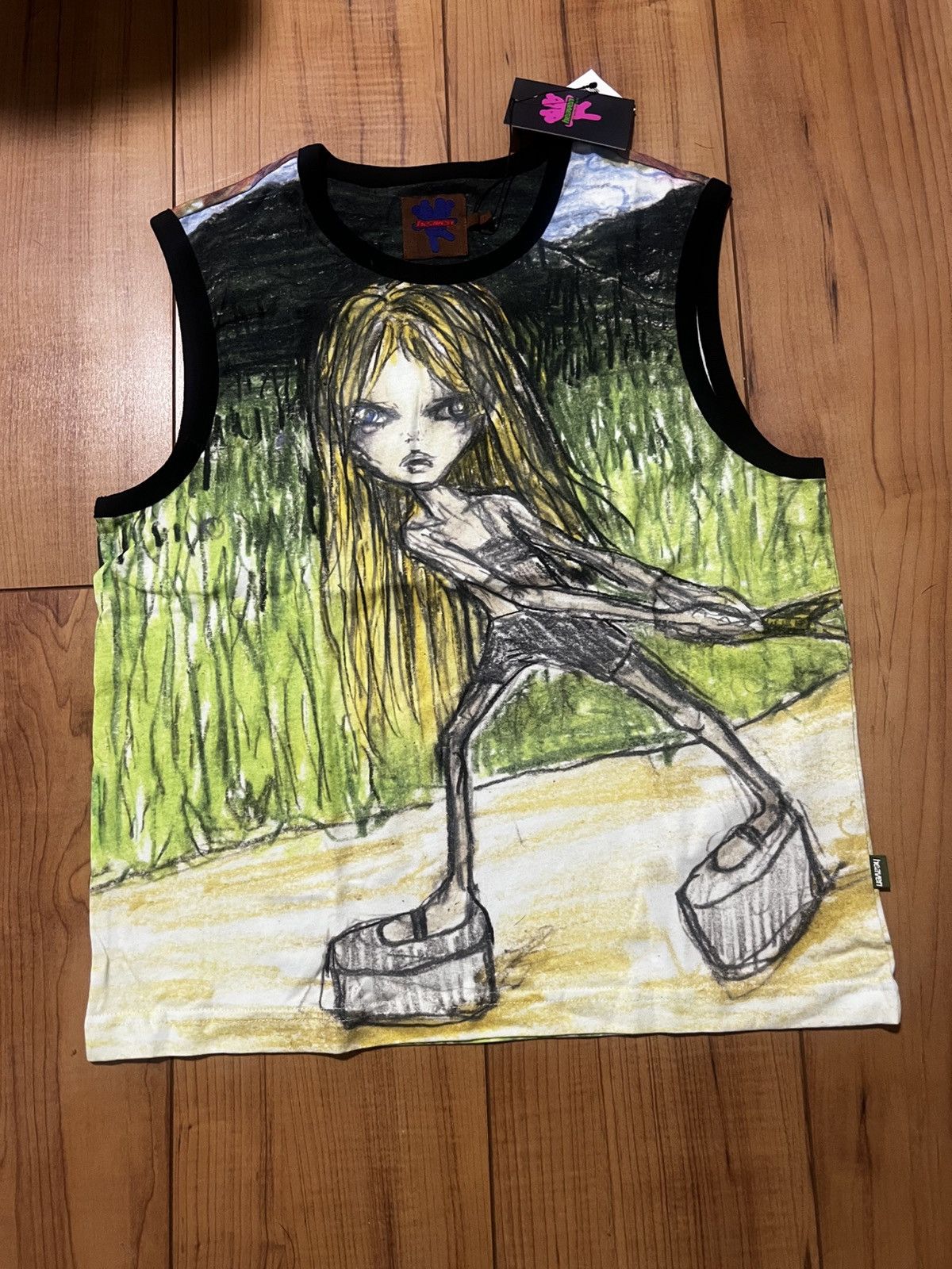 Heaven by Marc Jacobs What a drag tank top Size L / US 10 / IT 46 - 2 Thumbnail