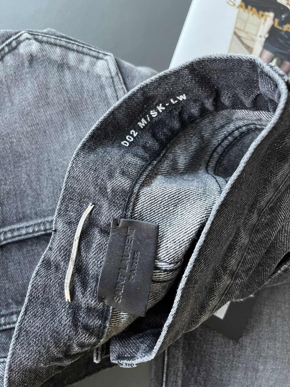 Saint Laurent Paris Saint Laurent Super Runway Skinny D02 Denim Jeans Size US 30 / EU 46 - 15 Thumbnail