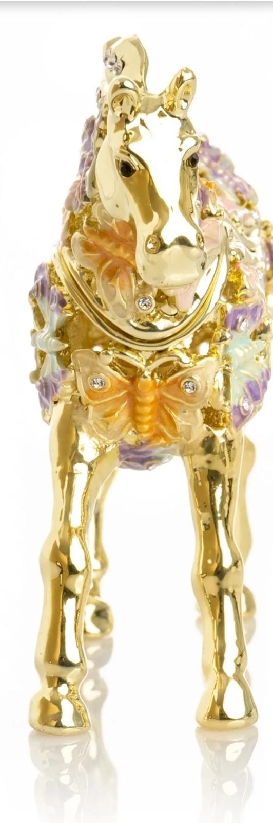 Other Keren Kopal - Golden Horse Decorated with butterflies Size ONE SIZE - 3 Thumbnail