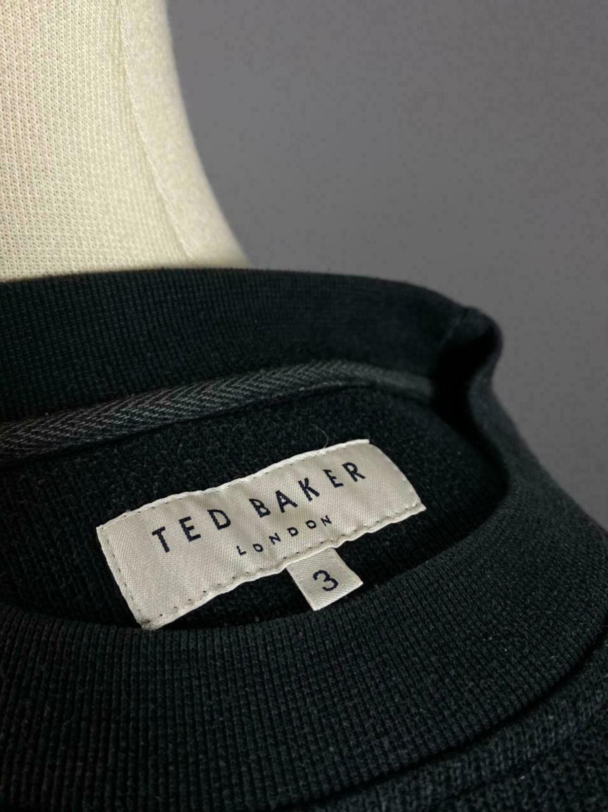 Ted Baker Men Ted Baker London Black Big Sweatshirt Sweater Size 3 Size US M / EU 48-50 / 2 - 11 Thumbnail