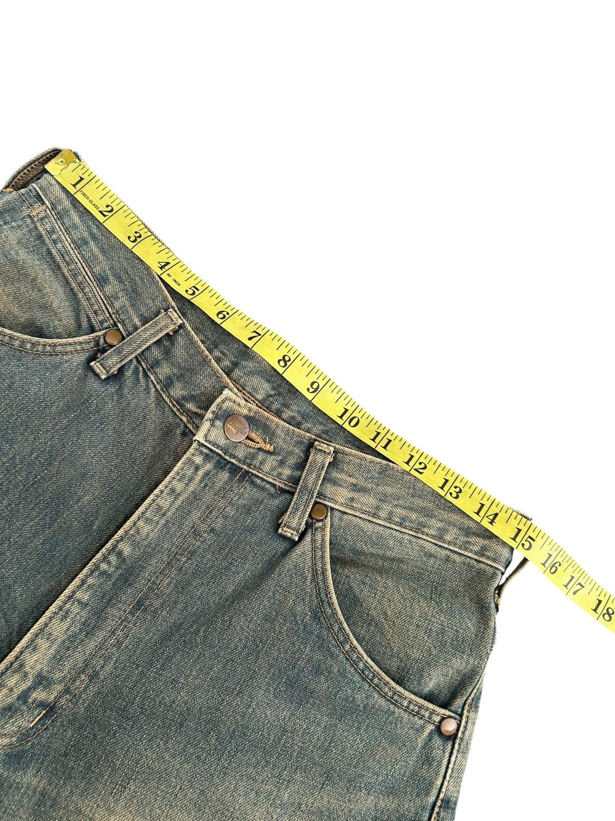 Kapital Vintage Wrangler Selvedge Rusty Distressed Denim Jeans Size US 30 / EU 46 - 11 Thumbnail