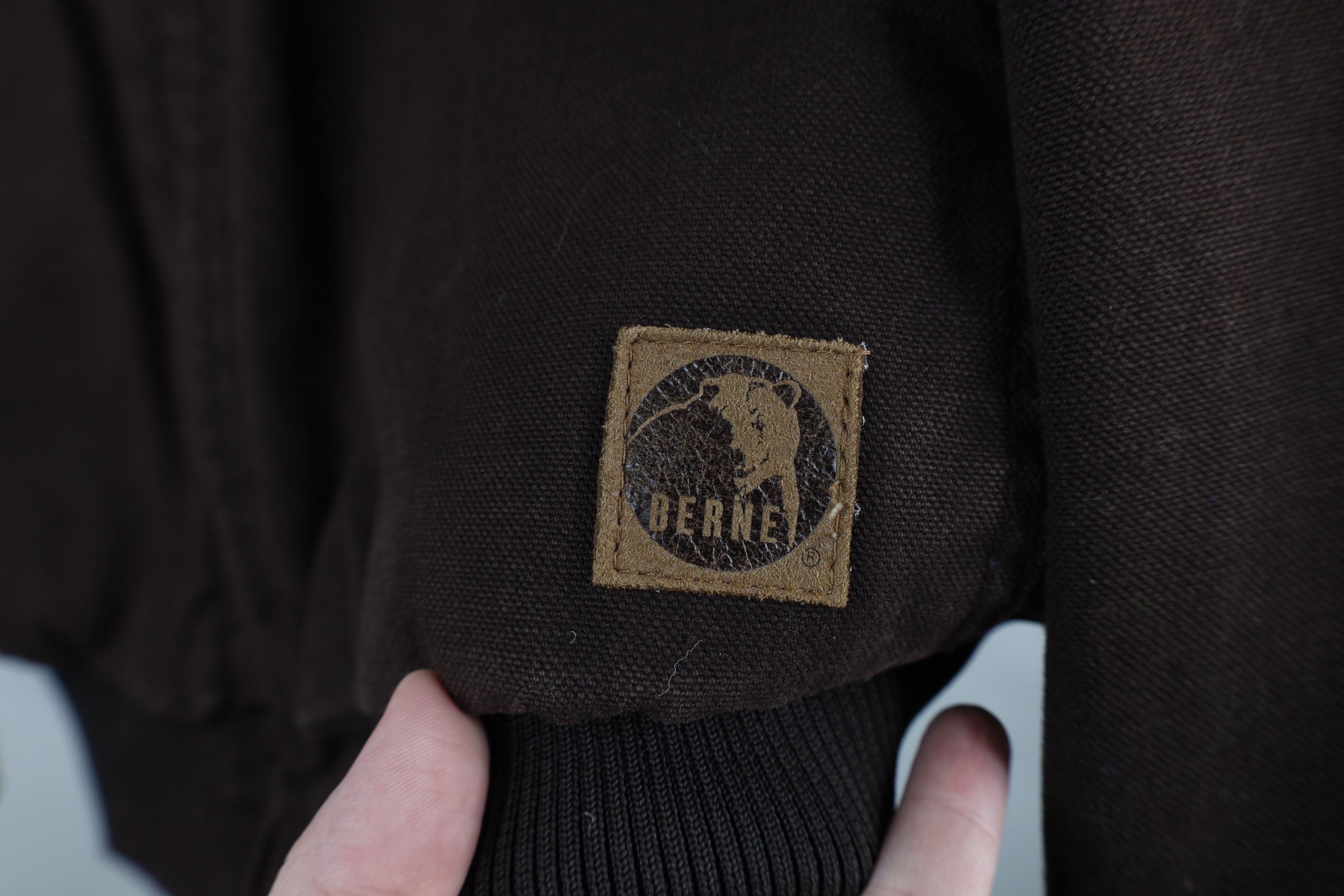 Vintage Vintage Y2K Streetwear Lined Canvas Hooded Work Jacket Brown Size US XL / EU 56 / 4 - 4 Thumbnail