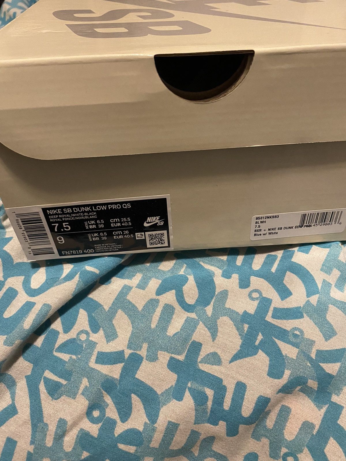 Born X Raised × Nike Nike SB Born x Raised Dunks One Block at a Time Men's 7.5 Size US 7.5 / EU 40-41 - 5 Thumbnail