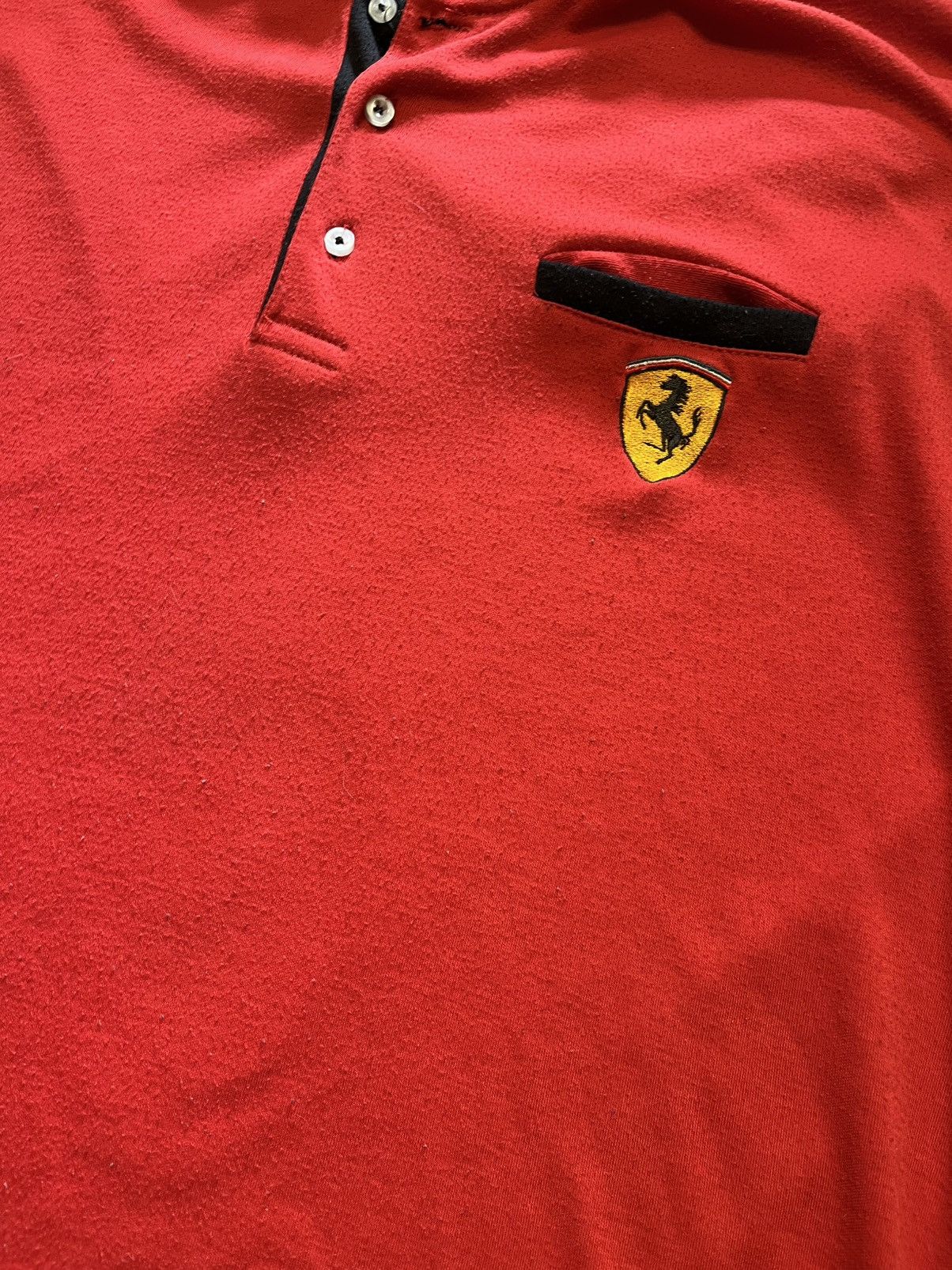 Ferrari Vintage Ferrari 1996 polo shirt Size US L / EU 52-54 / 3 - 4 Thumbnail