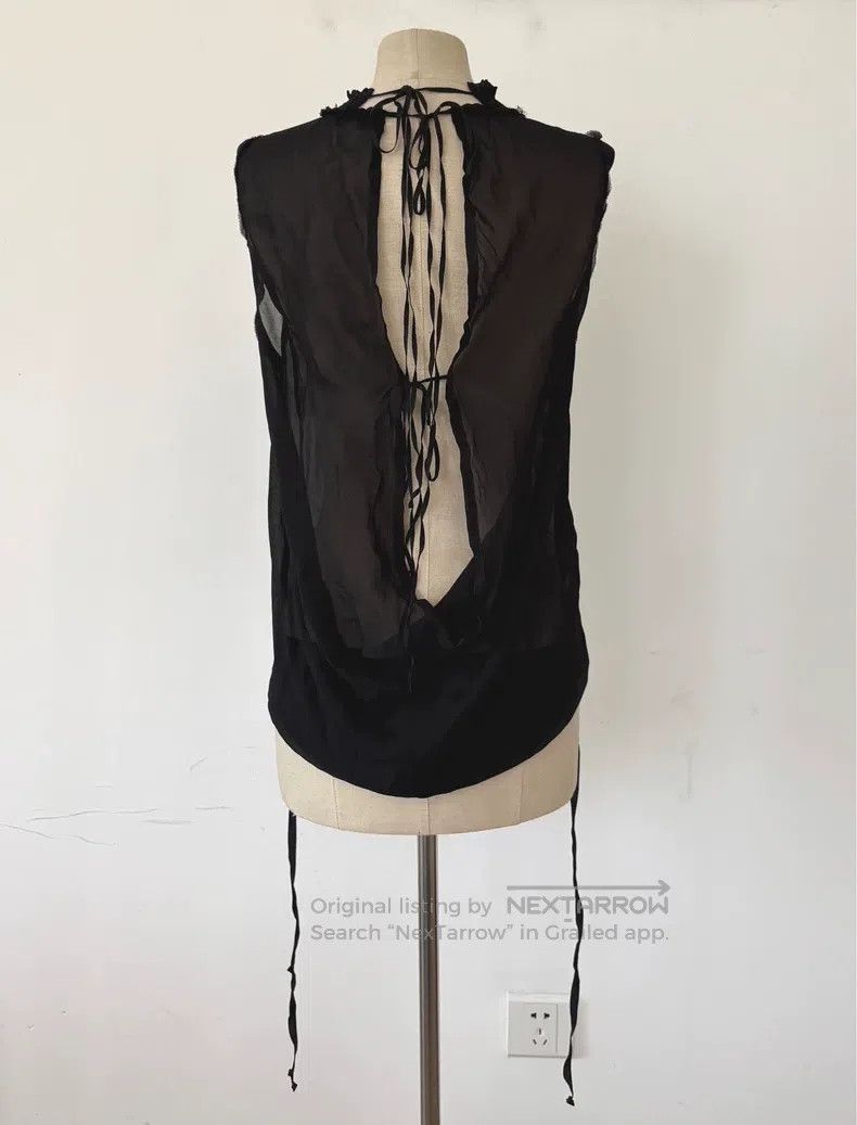 Ann Demeulemeester Ann Demeulemeester 44 18ss backless vest Size XL / US 12-14 / IT 48-50 - 3 Thumbnail