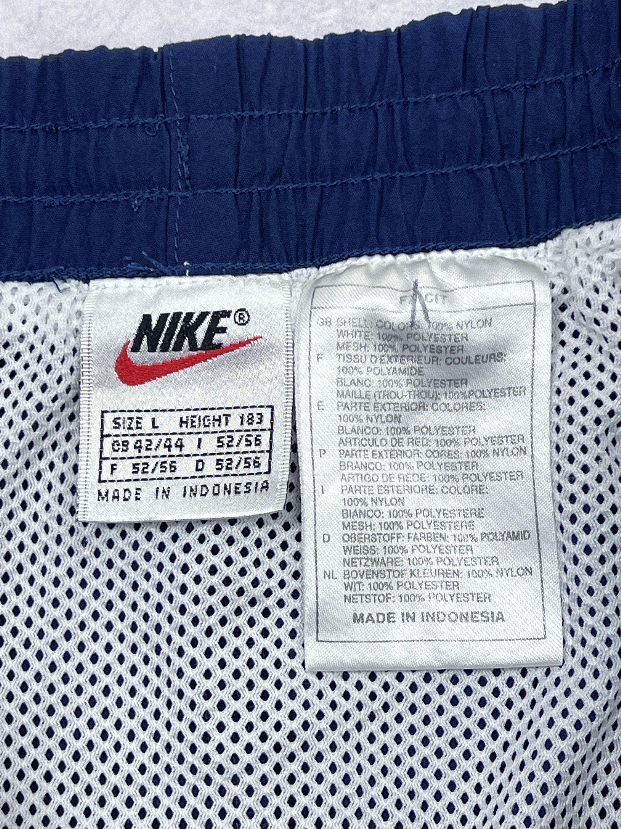 Nike × Vintage Vintage Nike Swim Trunks Shorts Big Swoosh Logo Size US 36 / EU 52 - 8 Thumbnail