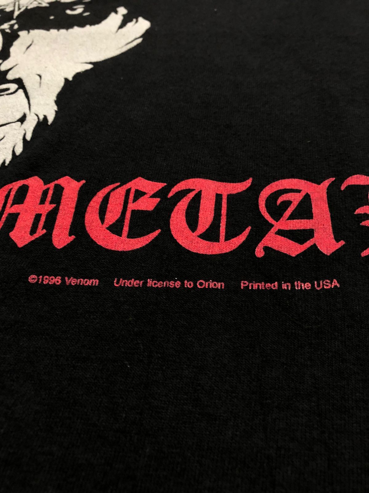 Band Tees × Vintage Vintage venom black metal 1996 Size US XL / EU 56 / 4 - 5 Thumbnail