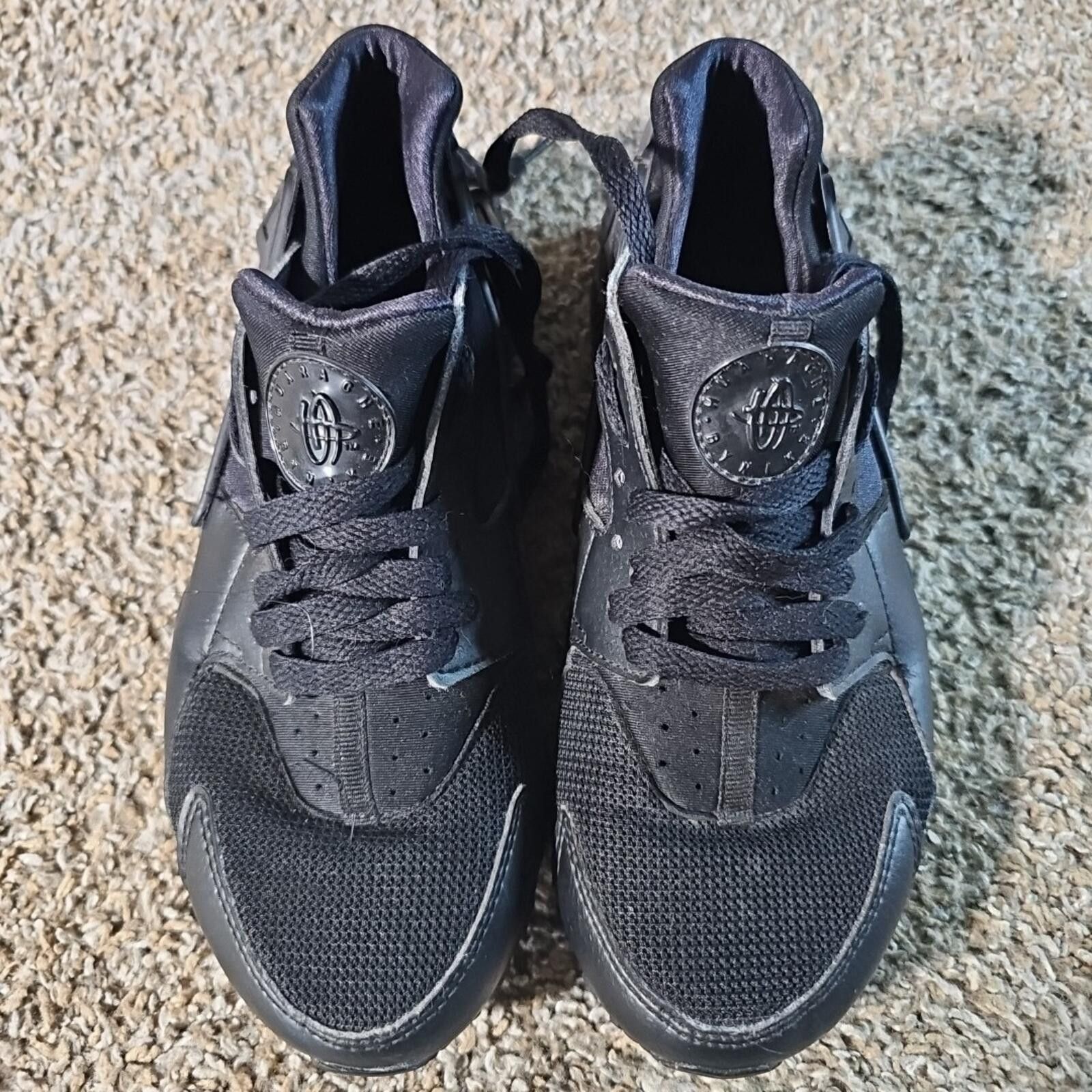 Nike Nike Hurache 7Y Black Shoes 654275-016 Size US 7 / EU 40 - 2 Thumbnail
