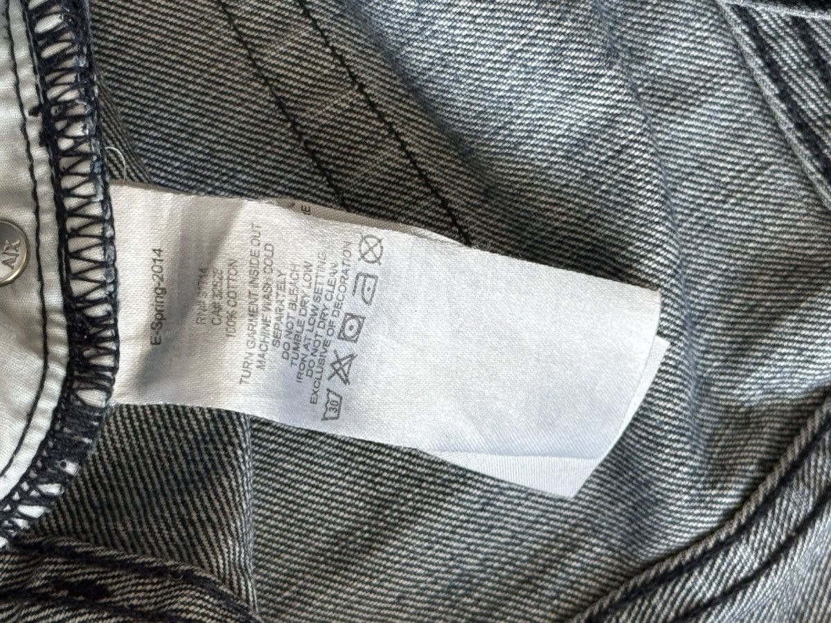 Armani Exchange SS2014 Armani exchange wash denim straight fit jeans Size US 36 / EU 52 - 7 Thumbnail