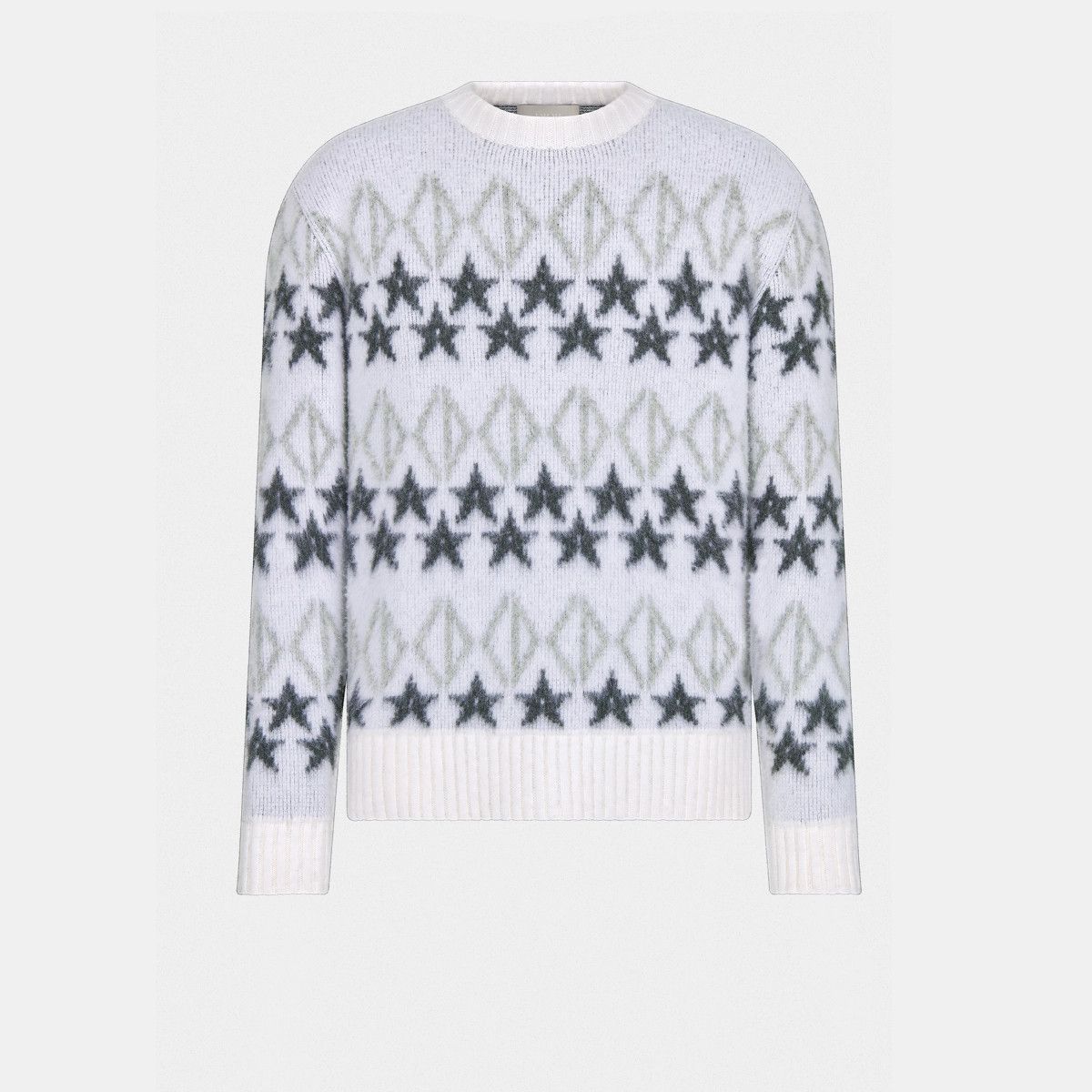 Dior o1bcso1str0225 CD Diamond Sweater in Grey Size US S / EU 44-46 / 1 - 1 Thumbnail