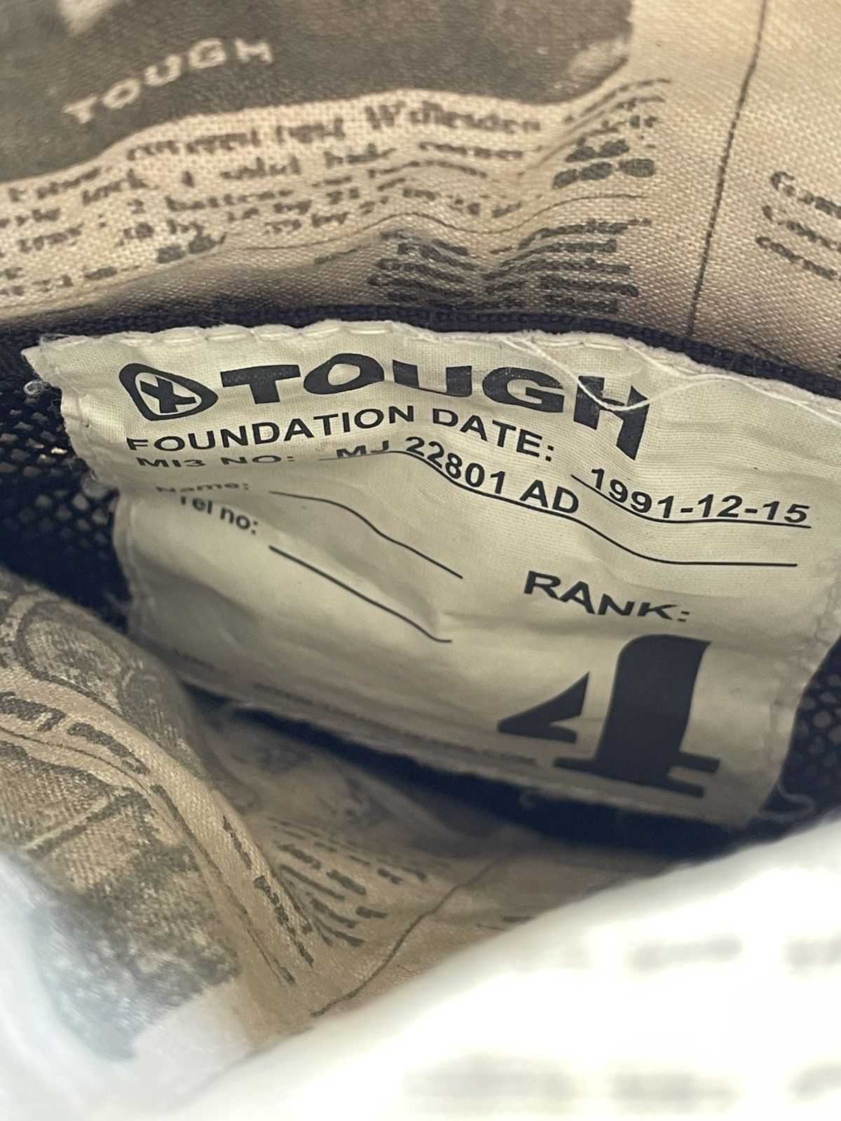 If Six Was Nine Tough Y2K Distressed | Sling Bag Size ONE SIZE - 10 Thumbnail