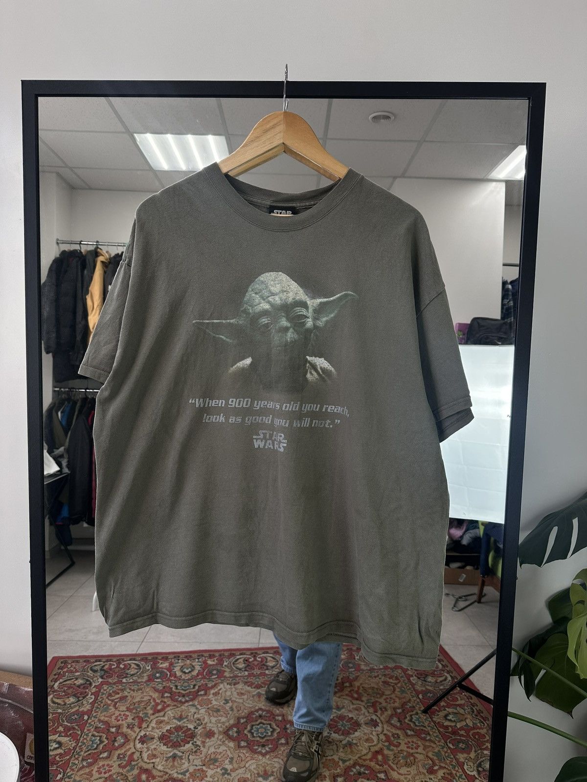 Star Wars Vintage Star Wars Yoda Graphic Tee Size US XXL / EU 58 / 5 - 3 Thumbnail