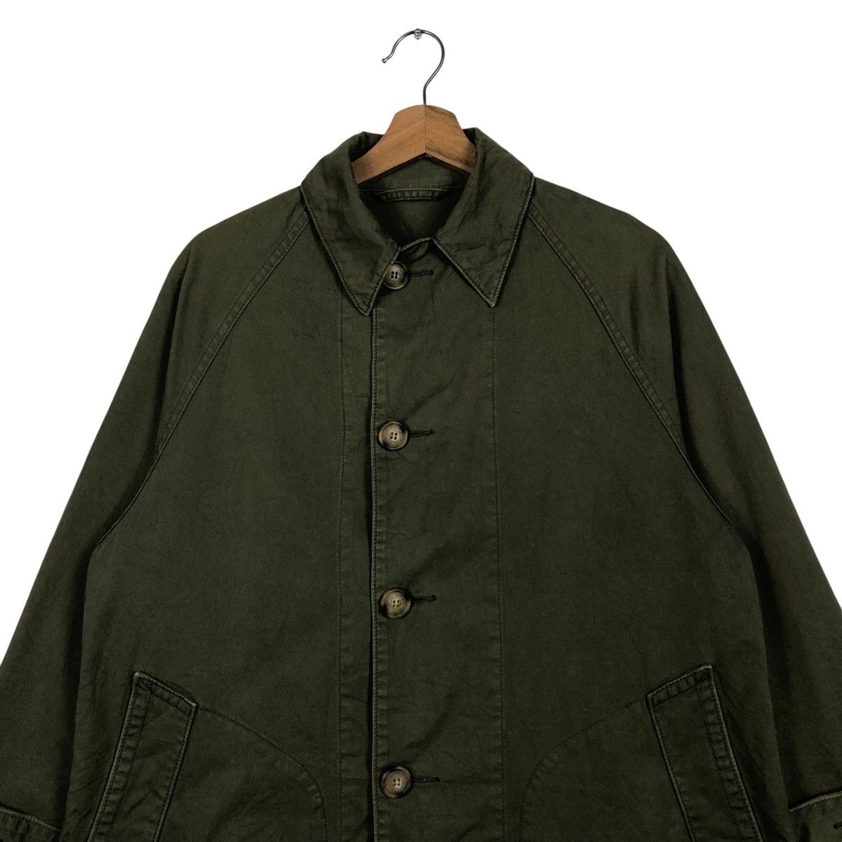 Japanese Brand 🔥VINTAGE CHORE JACKET BUTTON JOURNAL STANDARD Size US M / EU 48-50 / 2 - 5 Thumbnail