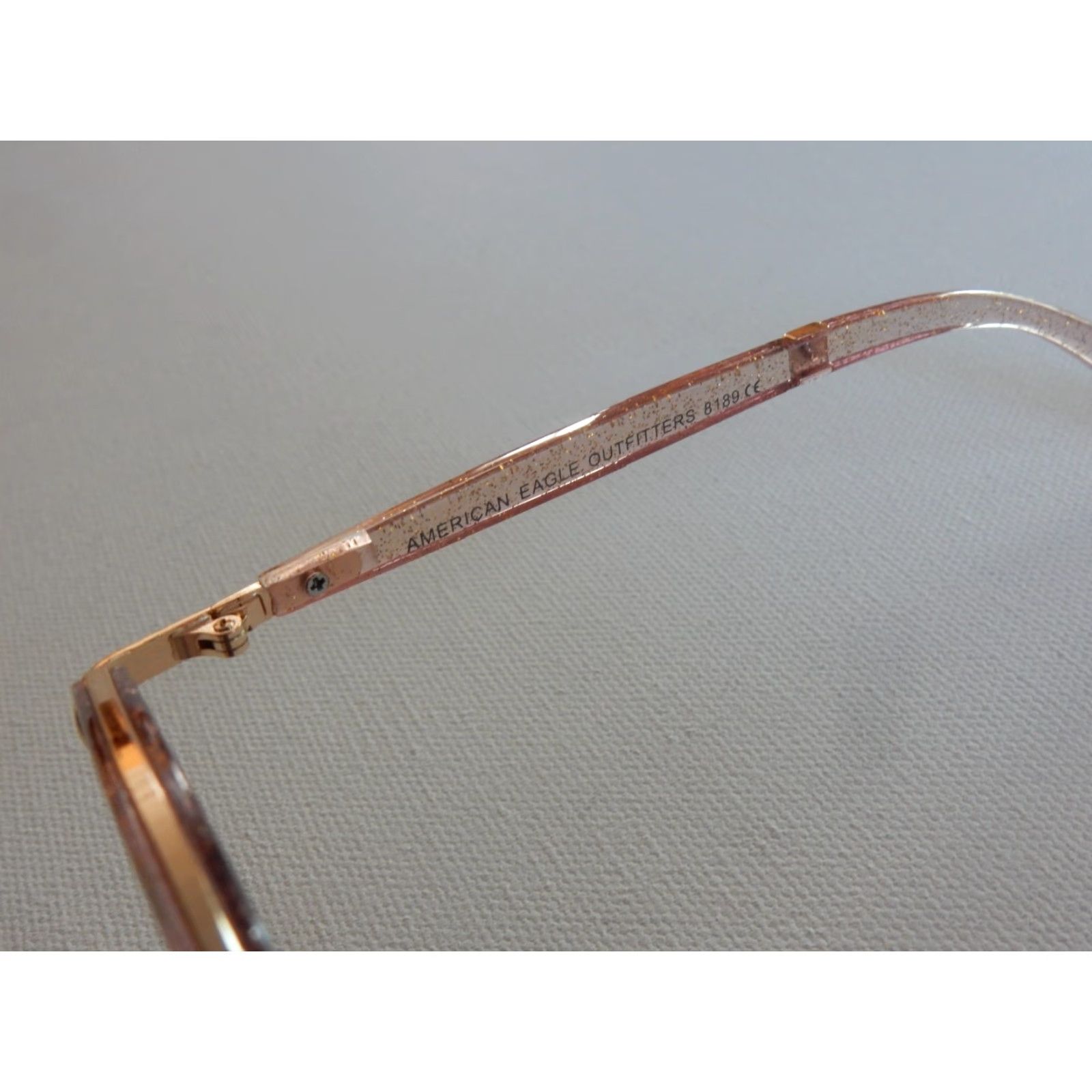 American Eagle Outfitters AMERICAN EAGLE Sunglasses 8189 Pink Glitter Womens Size ONE SIZE - 5 Thumbnail