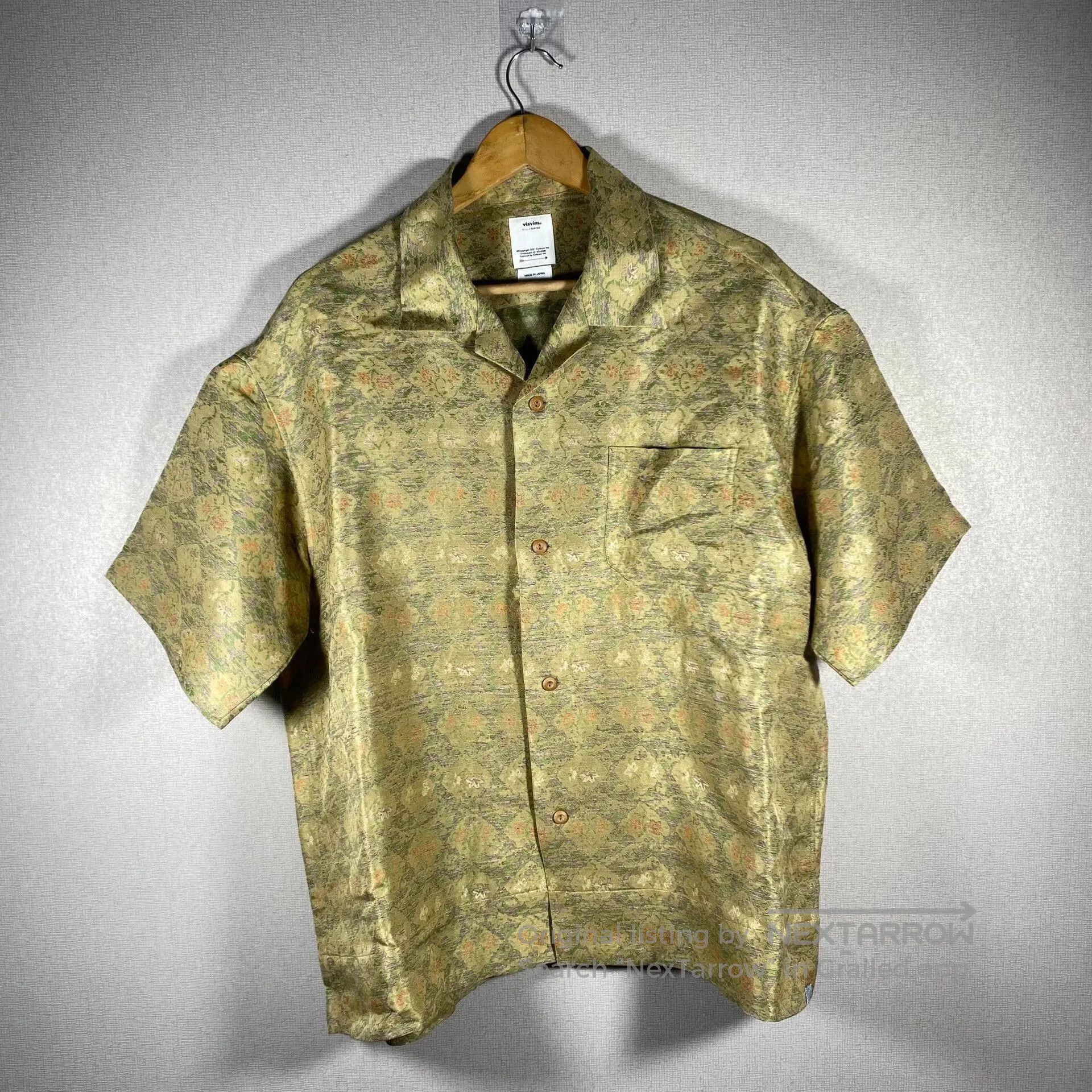 Visvim Visvim 23AW Copa Silk S/S Shirt. Size US XL / EU 56 / 4 - 1 Thumbnail