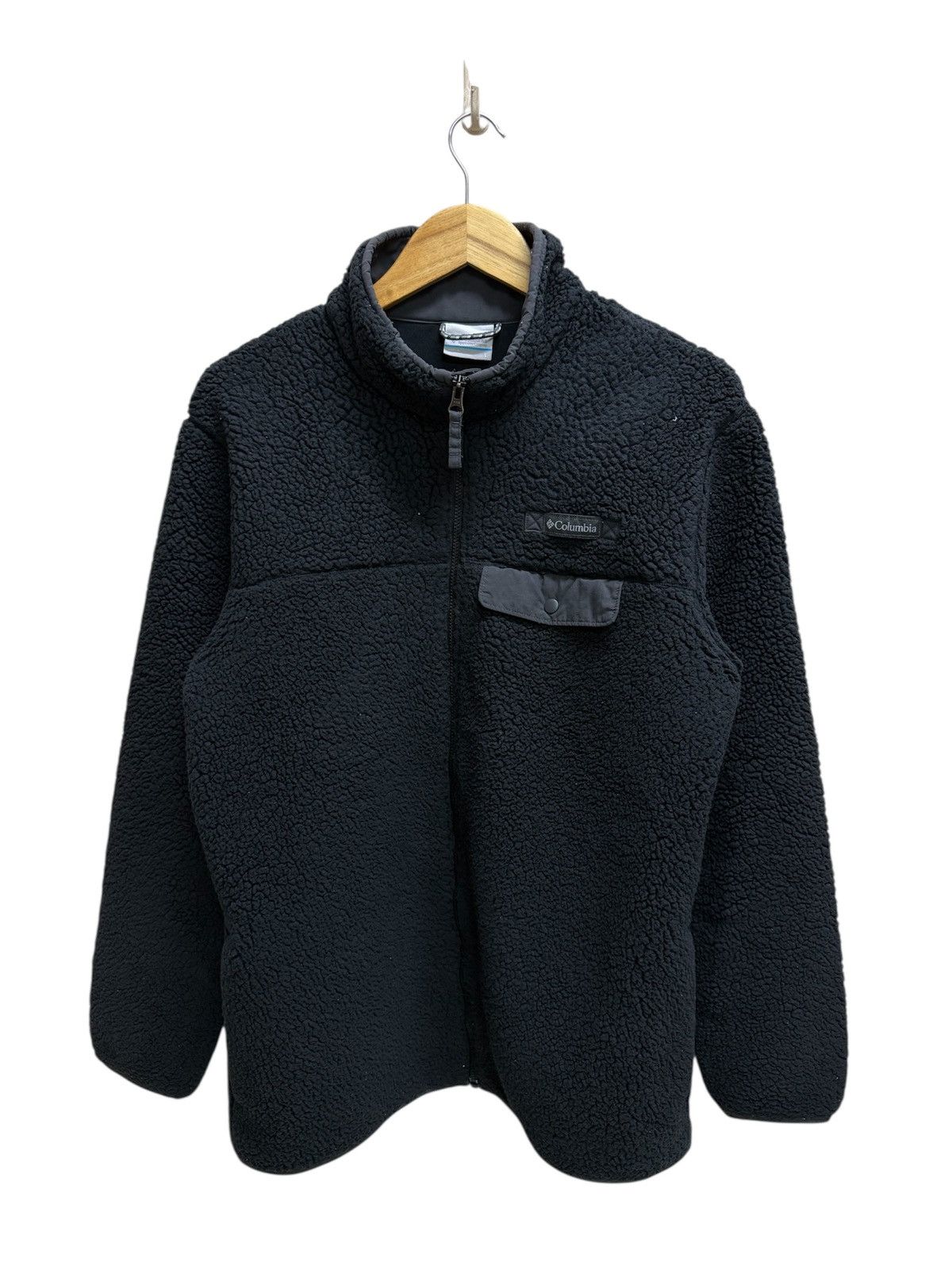 Columbia Columbia Shearling Sherpa Fleece Zip up Sweater Size US M / EU 48-50 / 2 - 1 Thumbnail