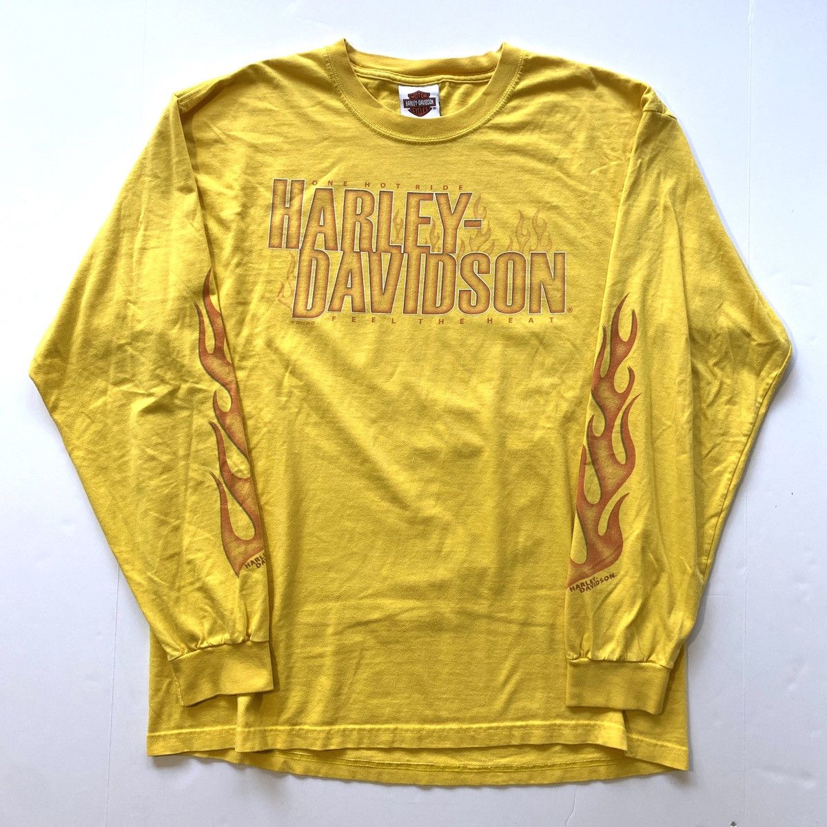 Harley Davidson Flames Long Sleeve T-Shirt main image 0