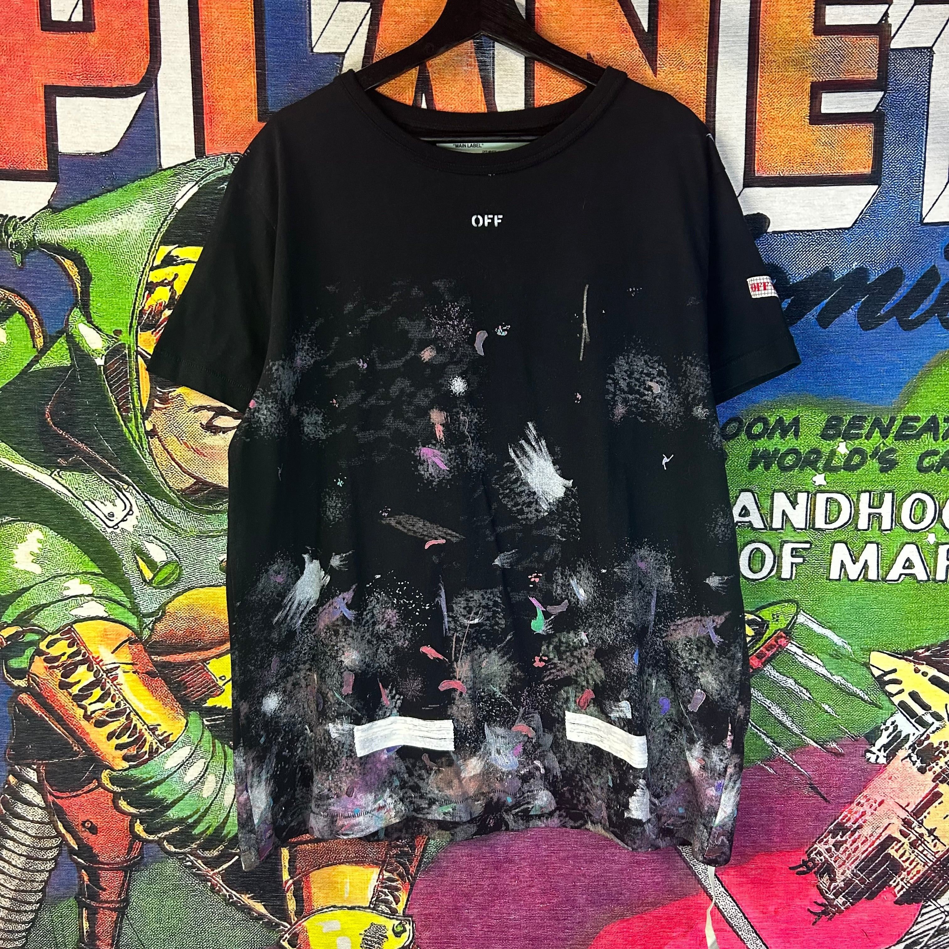 Off-White Off-White Galaxy Brushed Arrow T-Shirt | Grailed
