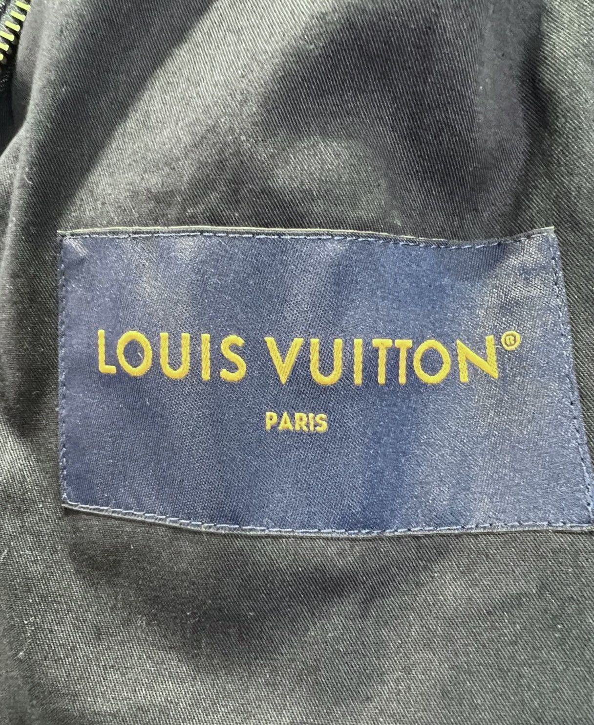 Louis Vuitton Louis Vuitton 54 Embroidered Monogram Denim Workwear Jacket Size US L / EU 52-54 / 3 - 4 Thumbnail