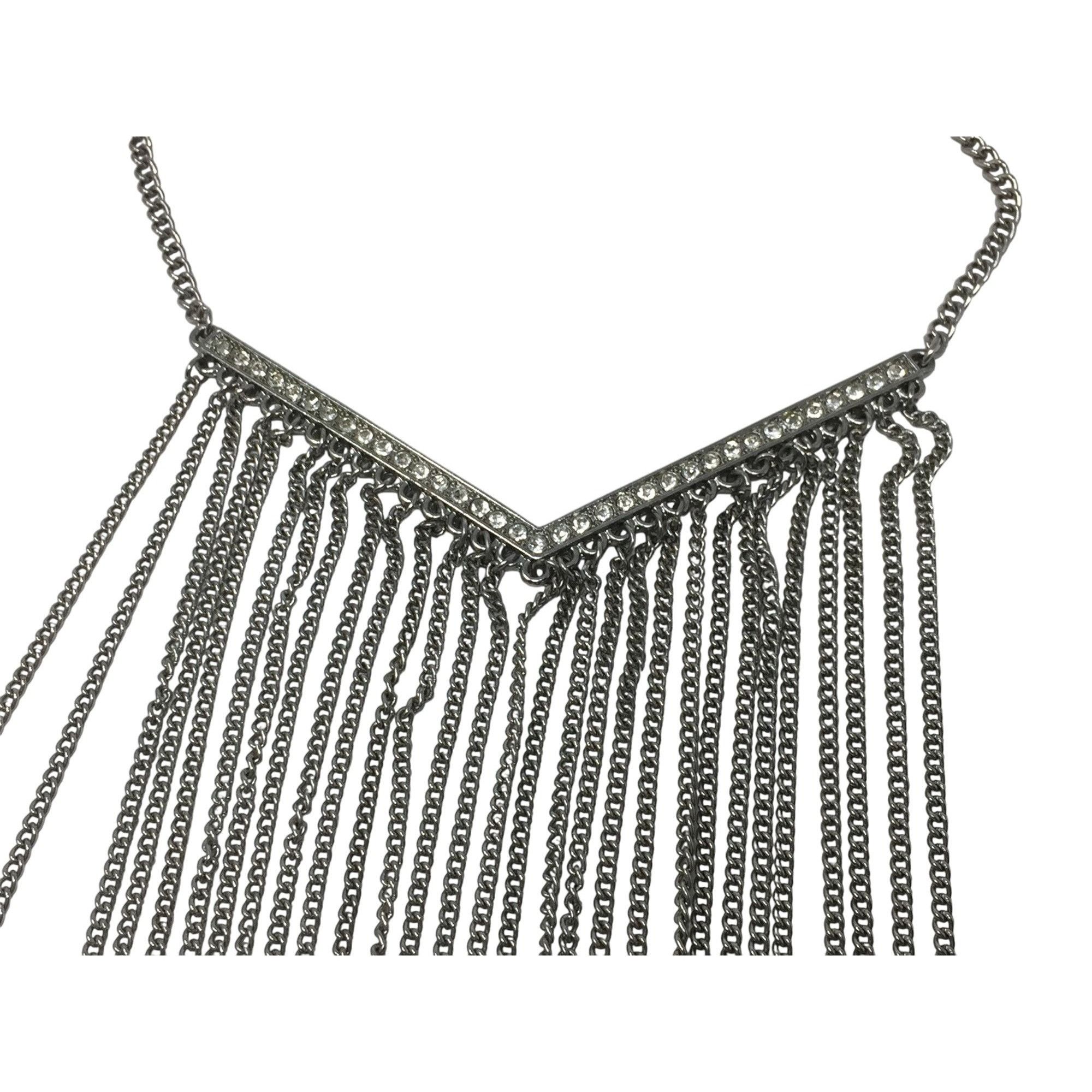 Other Women's Matching Jewelry Set- Waterfall Statement Necklace, Size ONE SIZE - 25 Thumbnail