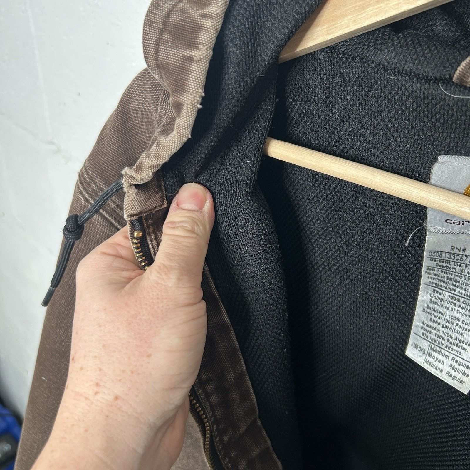 Carhartt Vintage Carhartt Thermal-Lined Active Jacket “Dark Brown” Size US M / EU 48-50 / 2 - 14 Thumbnail