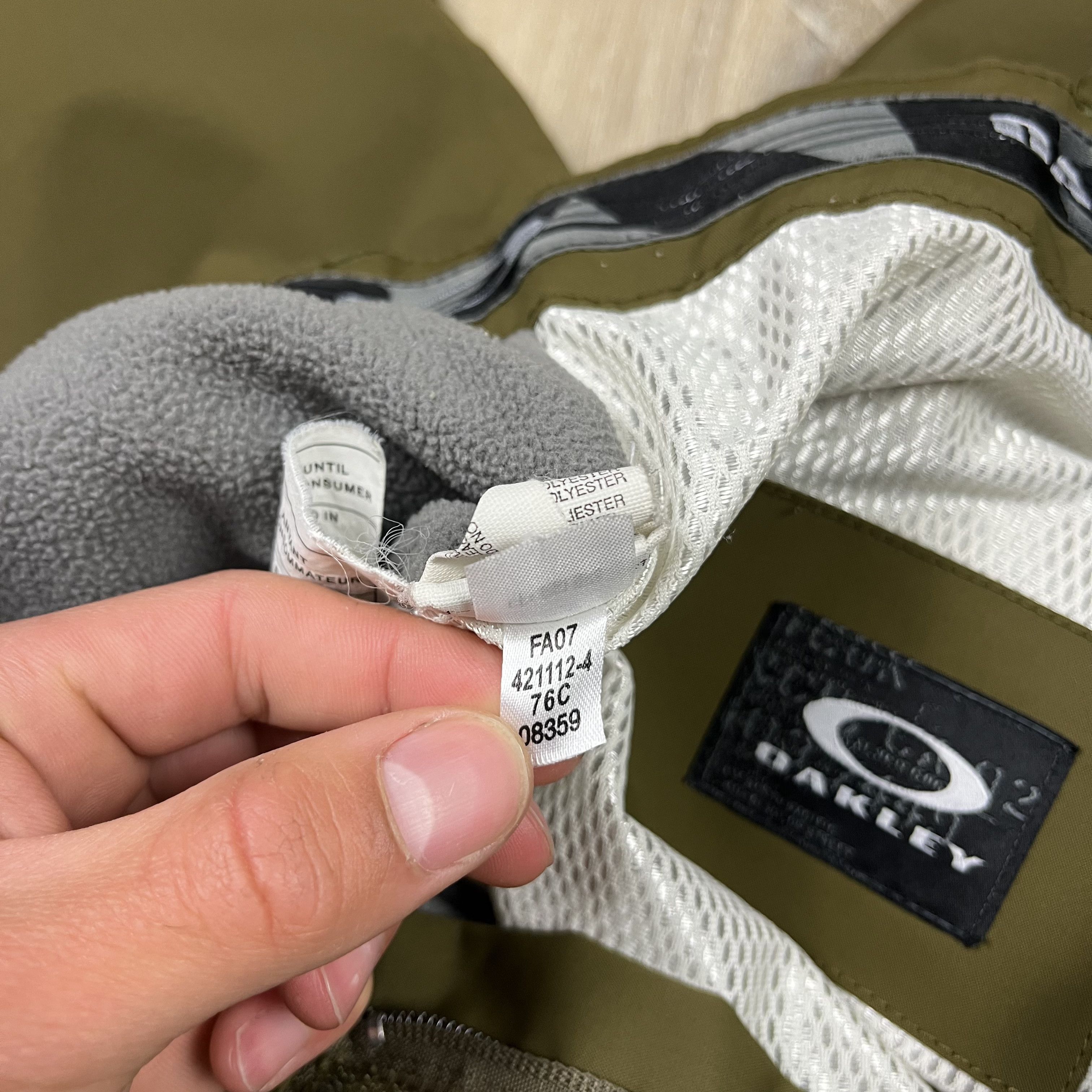 Oakley Y2K Oakley Snow Pants Olive Green Baggy Size Medium 34x30 Size US 34 / EU 50 - 11 Thumbnail