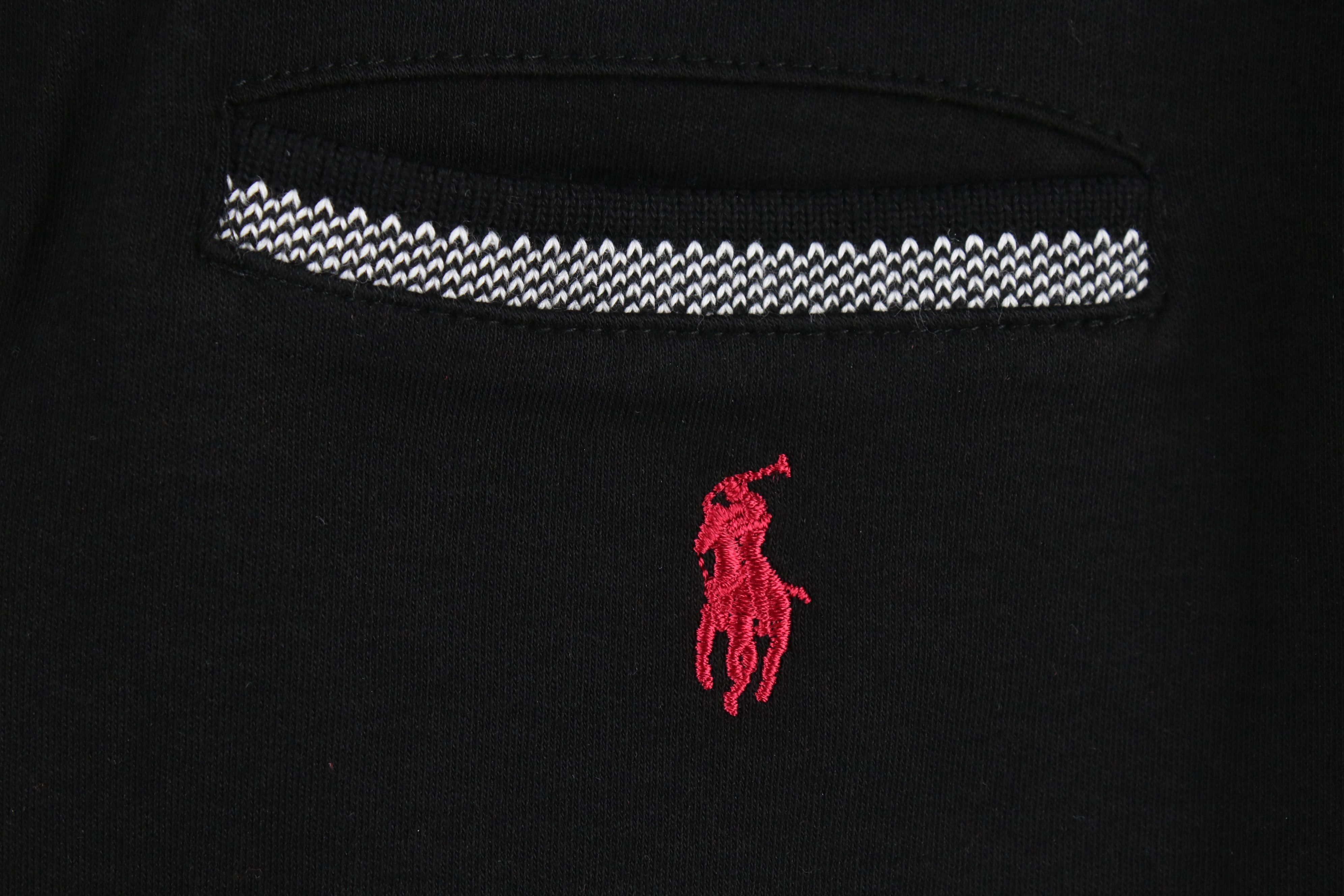 Ralph Lauren × Vintage Ralph Lauren Soft Cotton Touch Short Sleeve Polo Shirt Black Size US L / EU 52-54 / 3 - 4 Thumbnail