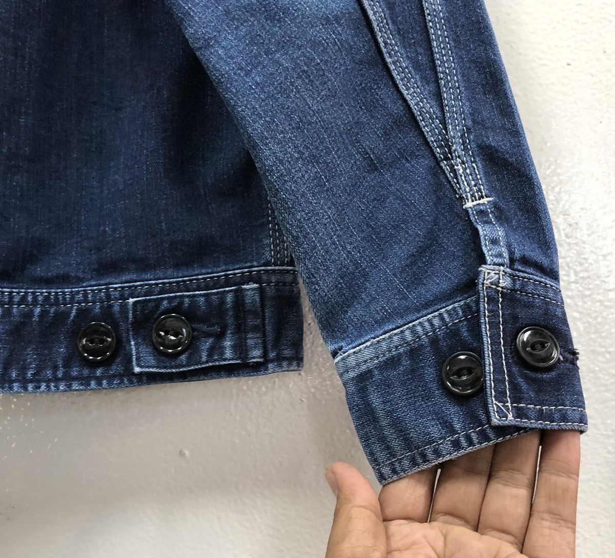 Lee Vintage 90s Lee Denim Workwear Union Made Jeans Women Jacket Size M / US 6-8 / IT 42-44 - 8 Thumbnail
