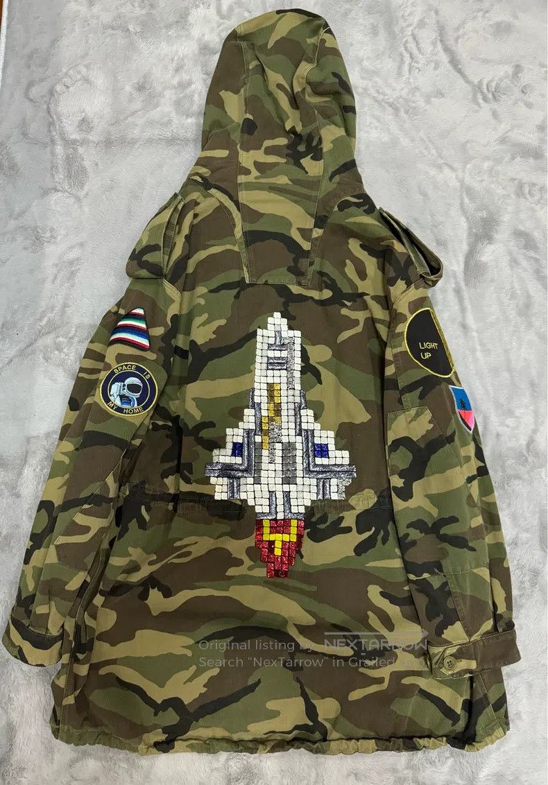 Saint Laurent Paris Saint Laurent Paris Big Rocket Camo Windbreaker Size US S / EU 44-46 / 1 - 3 Thumbnail