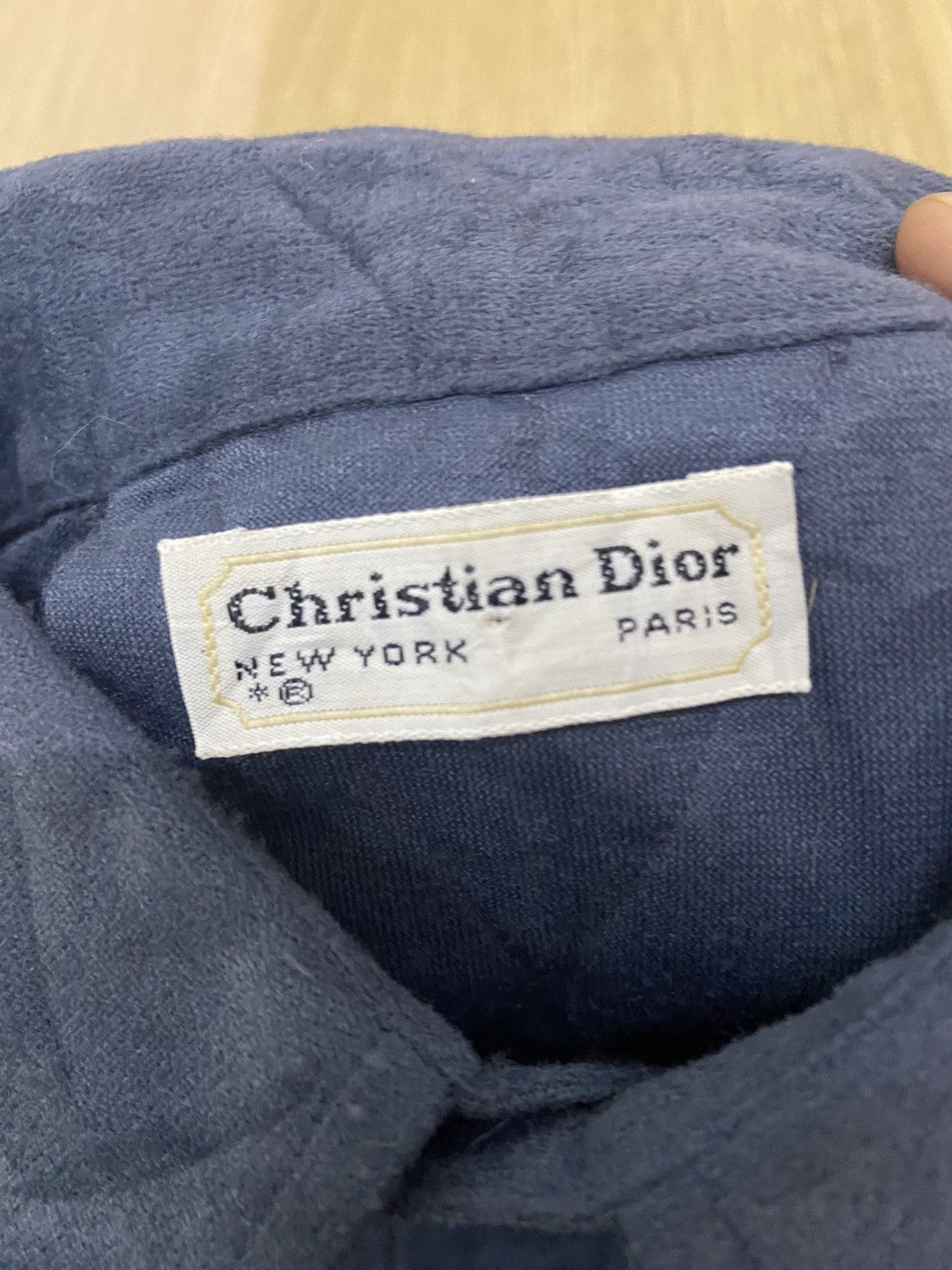 Christian Dior Monsieur Vintage Christian Dior velvet sweat polo shirt Size US M / EU 48-50 / 2 - 6 Thumbnail