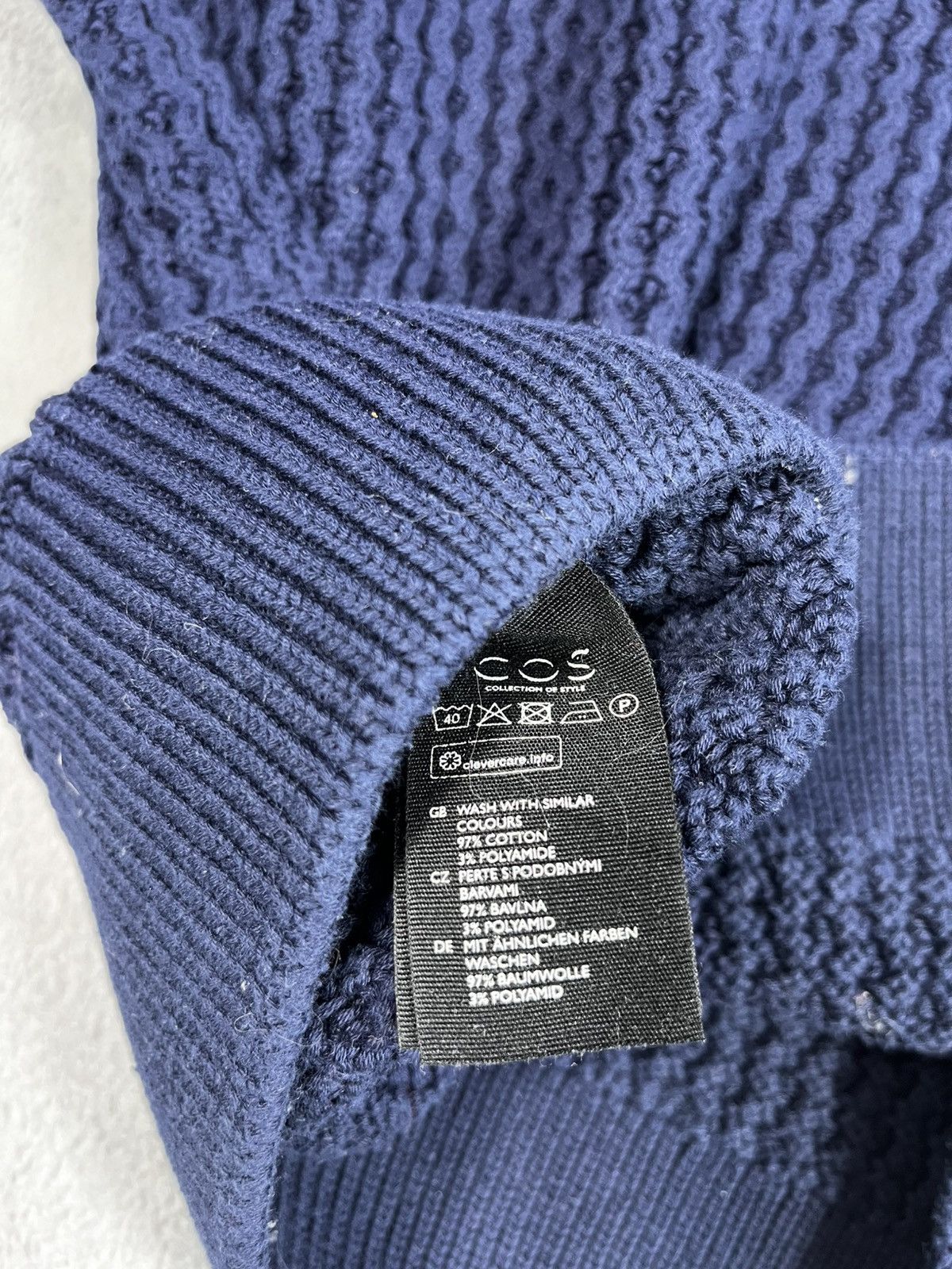 Cos × Vintage Vintage Y2K COS knit sweater old money style size M Size M / US 6-8 / IT 42-44 - 6 Thumbnail