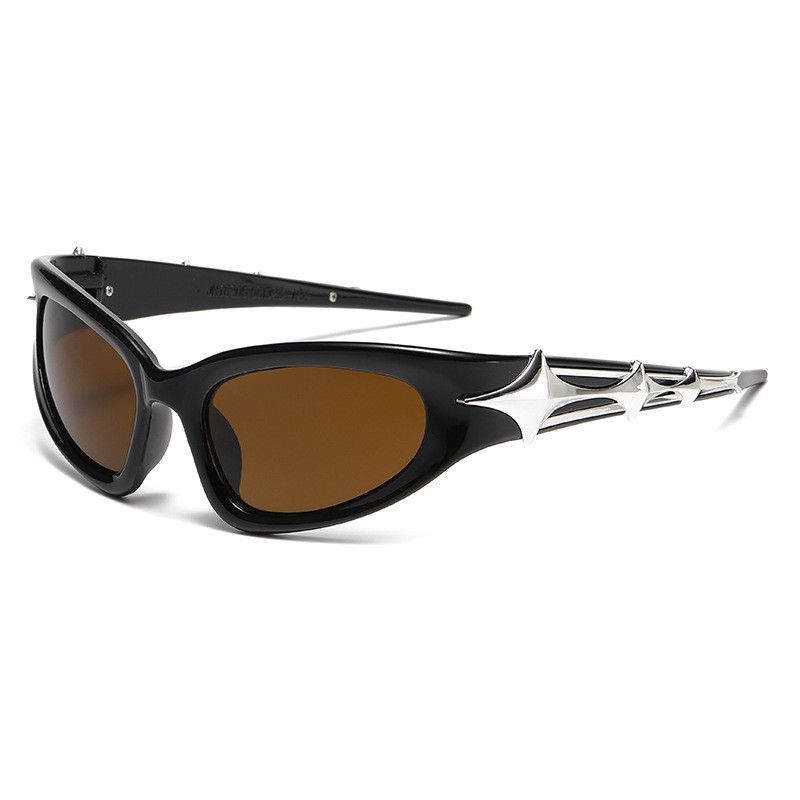 Electric Visual Retro Street ins style custom avant-garde sunglasses Size ONE SIZE - 6 Thumbnail