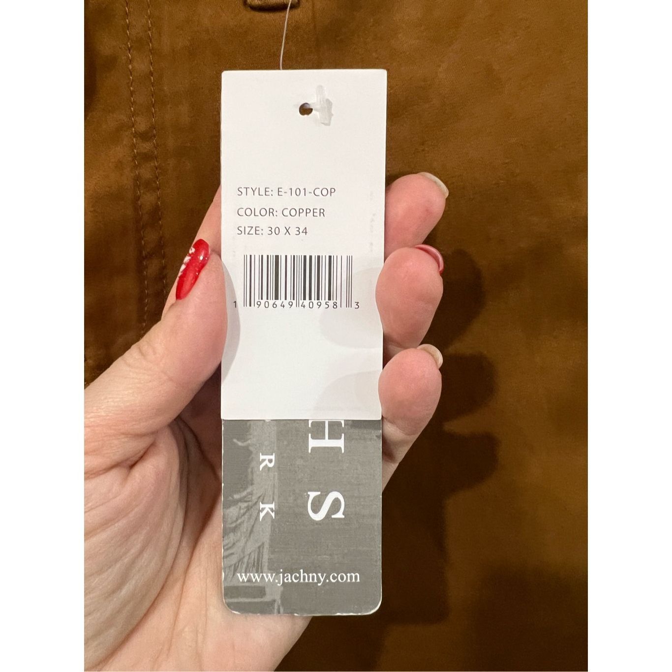 JACHS NY JACHS NEW YORK NWT Straight Fit Pants Copper Brown Casual Ch Size US 30 / EU 46 - 4 Thumbnail