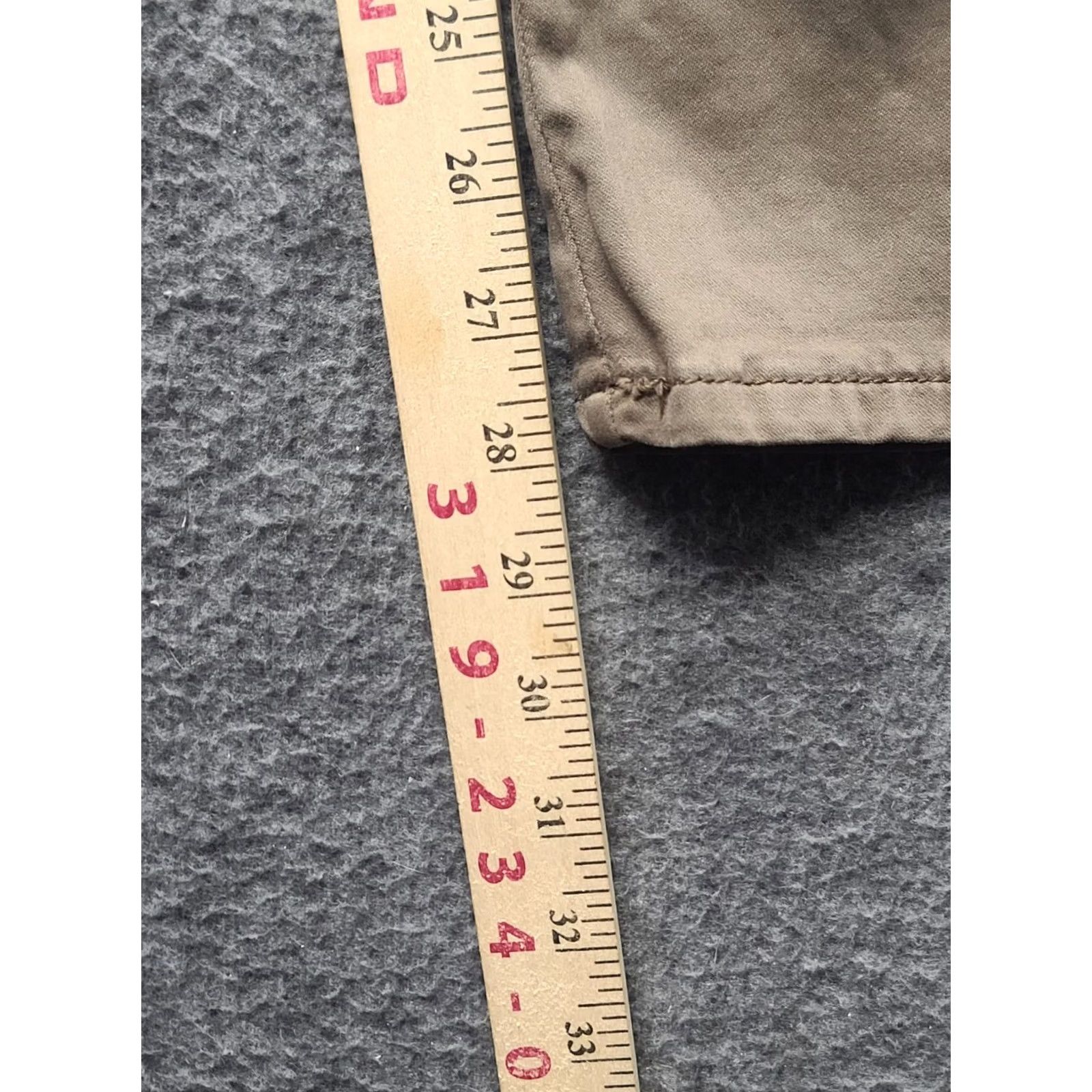Mavi Mavi Pants Slim Leg Stretch Chino Mens 30x28 Brown Size US 30 / EU 46 - 6 Thumbnail