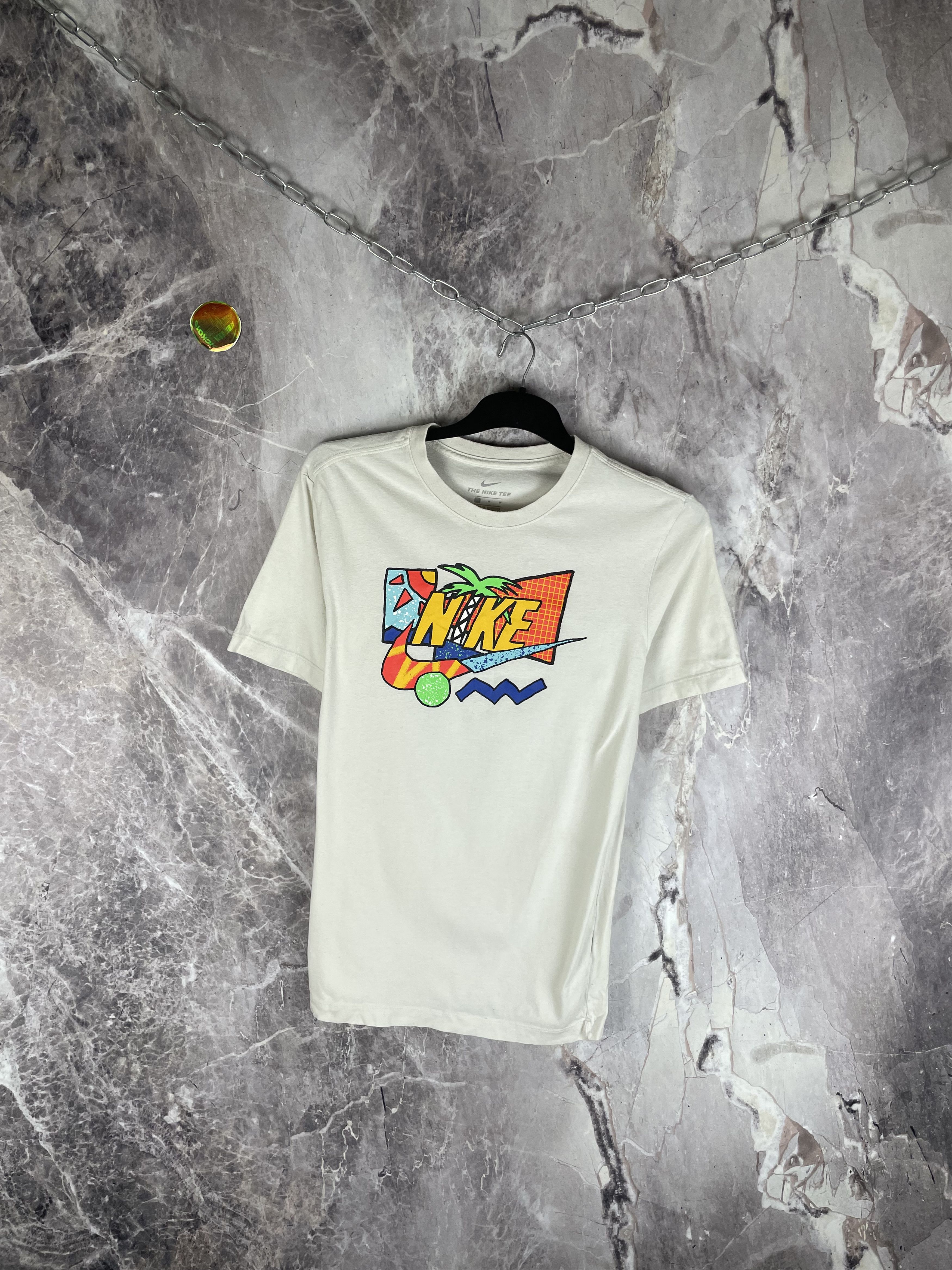 Nike Nike big logo t-shirt Swoosh Size US M / EU 48-50 / 2 - 2 Thumbnail