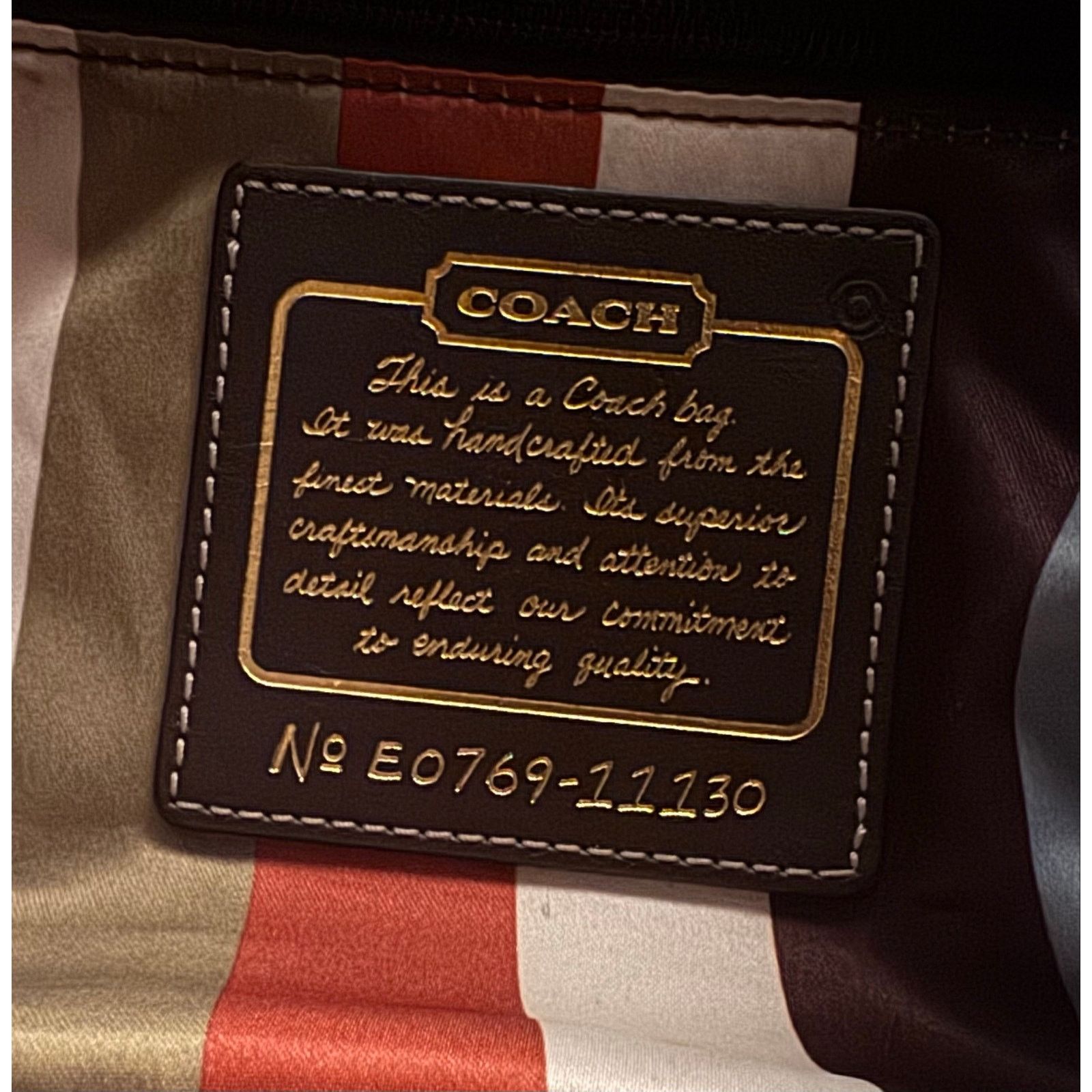 Coach Coach 65th Legacy Mandy Satchel Mahogany Restored Size ONE SIZE - 2 Thumbnail