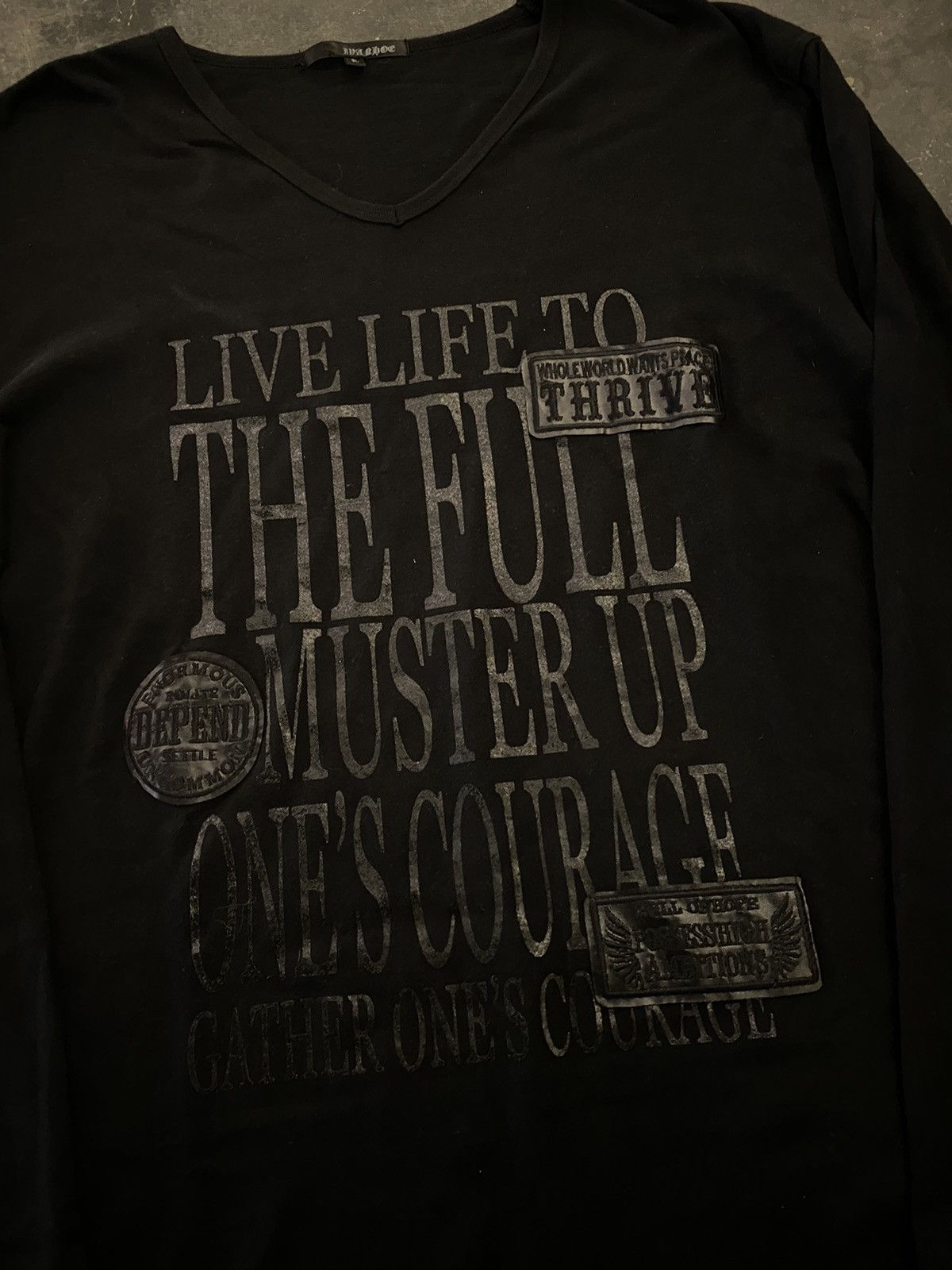 Hysteric Glamour Y2k Madhoc ifsixwasnine style longsleeve Size US L / EU 52-54 / 3 - 2 Thumbnail