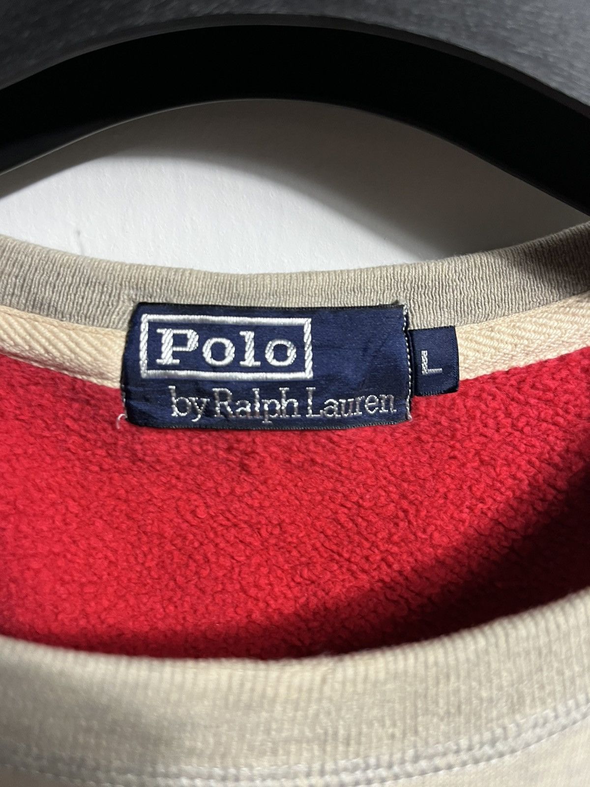Polo Ralph Lauren OG Vintage 90s Polo Ralph Lauren Spellout Hoodie Size US L / EU 52-54 / 3 - 5 Thumbnail