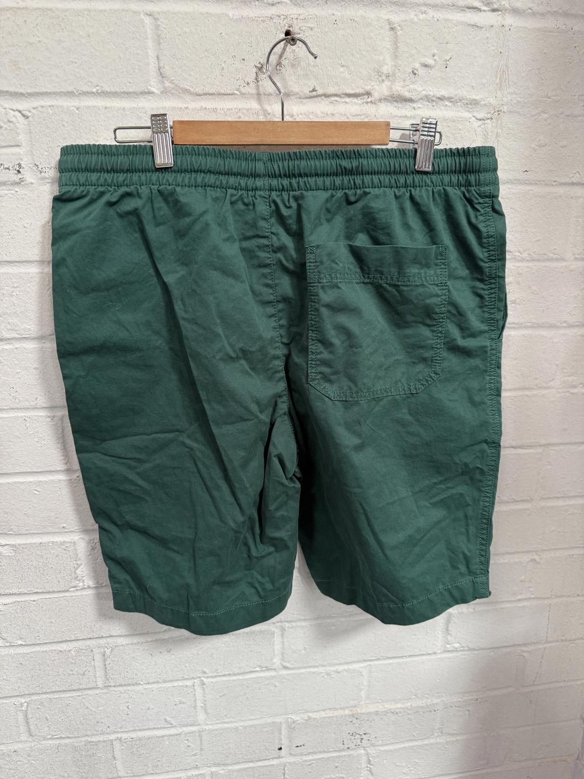 M.E. Sport Men's Green Casual Shorts with Drawstring Waist Size US 32 / EU 48 - 3 Thumbnail