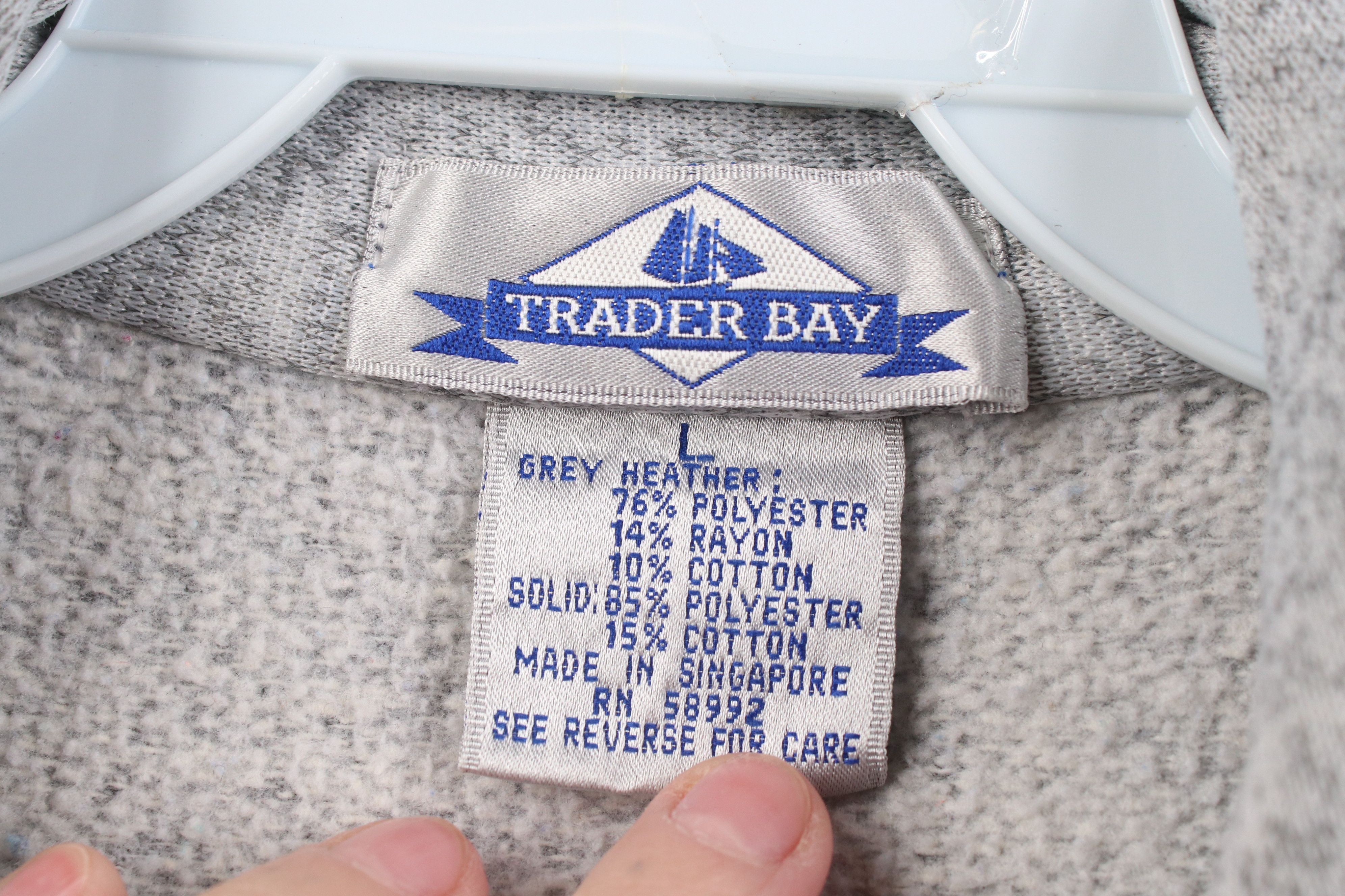 Vintage Vintage 70s Streetwear Triblend Zip Tennis Track Jacket Size L / US 10 / IT 46 - 9 Thumbnail