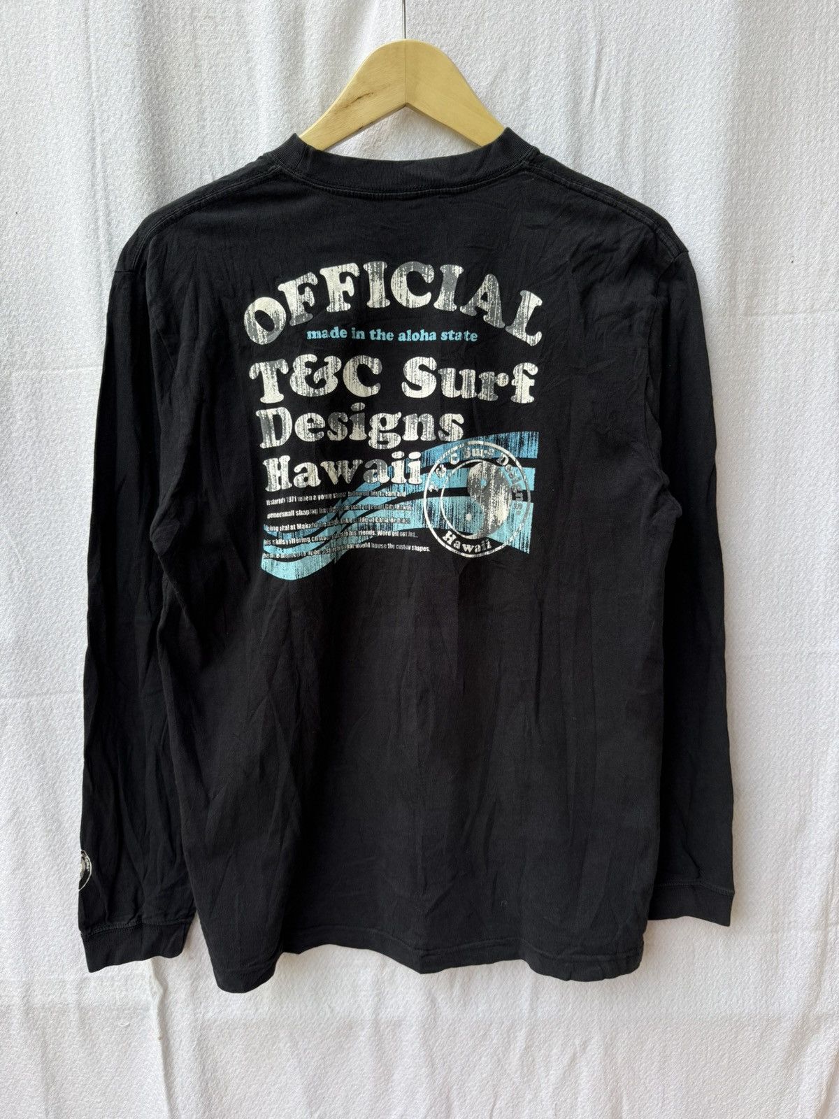BUFFALO BOBS japanese style surf design poem longsleeve Size US M / EU 48-50 / 2 - 2 Thumbnail
