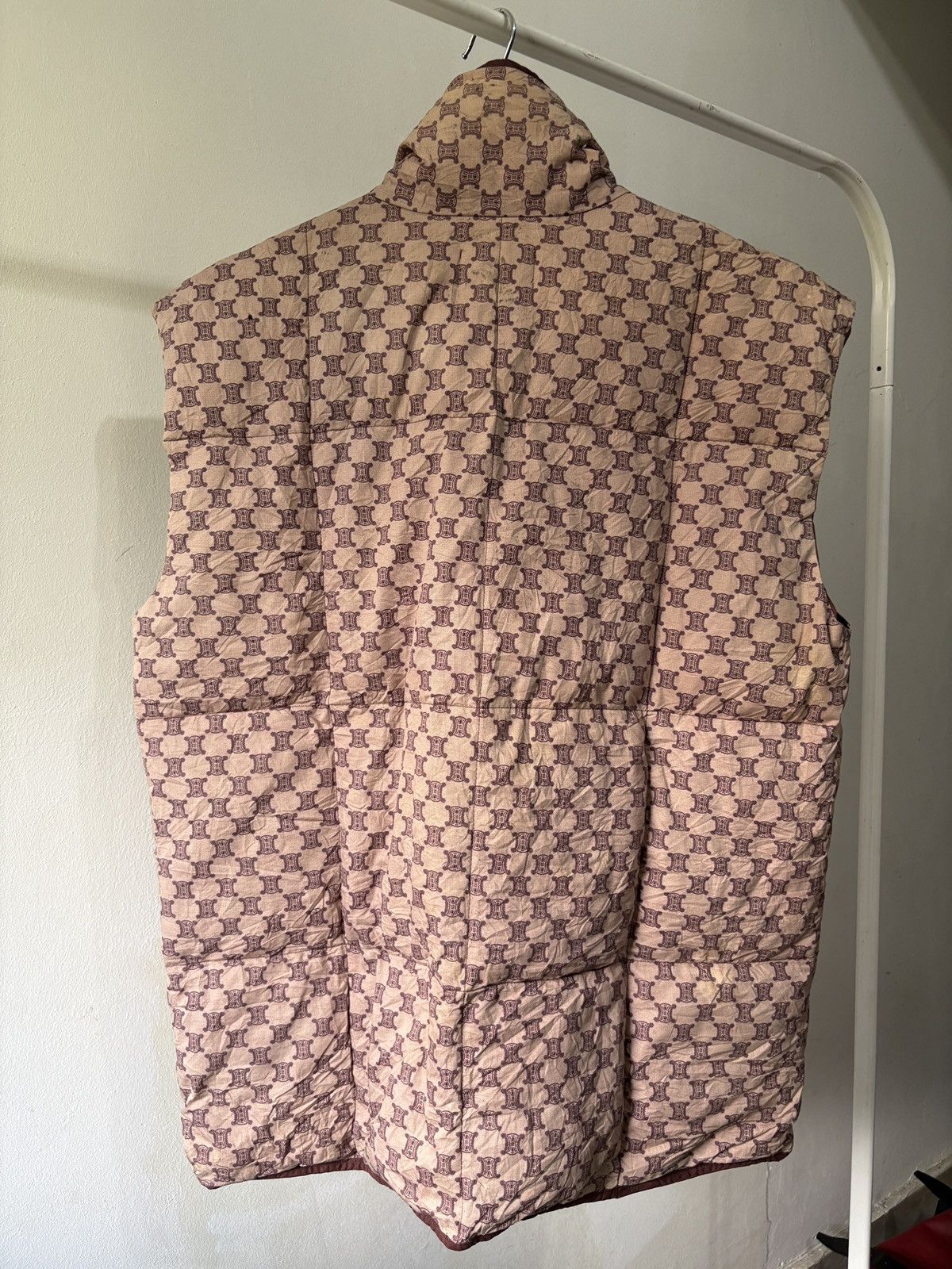 Celine Celine Macadam Puffer Vest Size L / US 10 / IT 46 - 2 Thumbnail