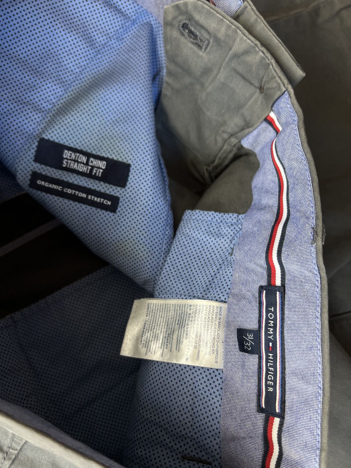 Tommy Hilfiger × Vintage 🦍 90’s TOMMY HILFIGER CHINOS PANTS Y2K OLD MONEY Size US 31 - 3 Thumbnail