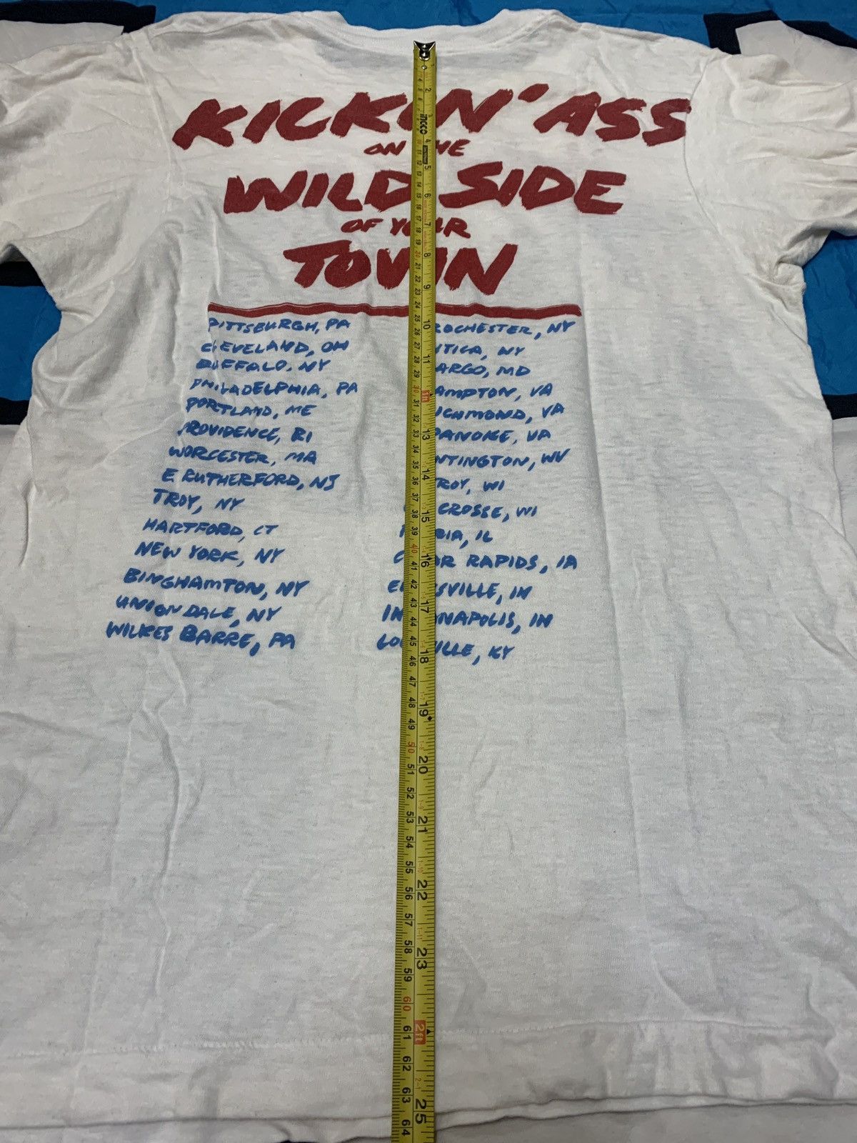 Band Tees × Vintage Vintage Band Tees Motley Crue 1987 Size US S / EU 44-46 / 1 - 10 Thumbnail