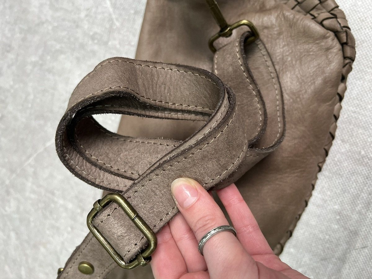 KMRii Avant garde waist bag leather brown kmrii style y2k Size ONE SIZE - 12 Thumbnail