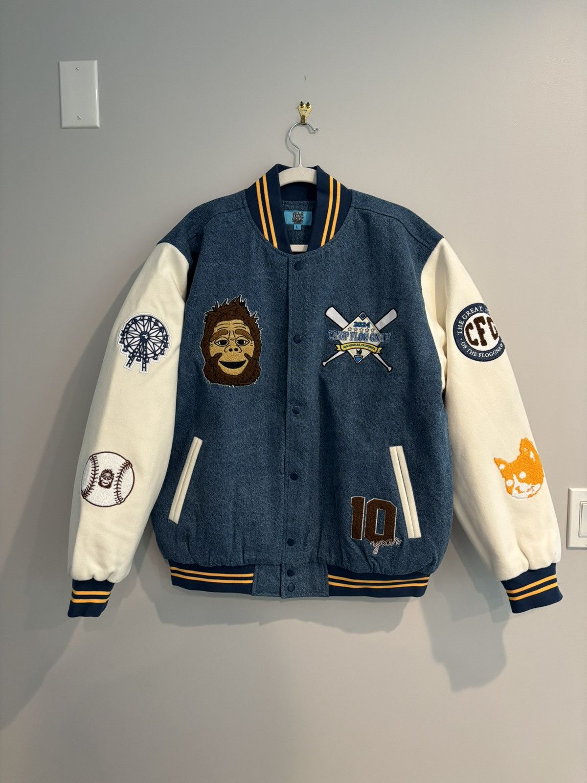 Golf Wang CFG Sasquatch Letterman by Golf Wang Size US L / EU 52-54 / 3 - 1 Thumbnail