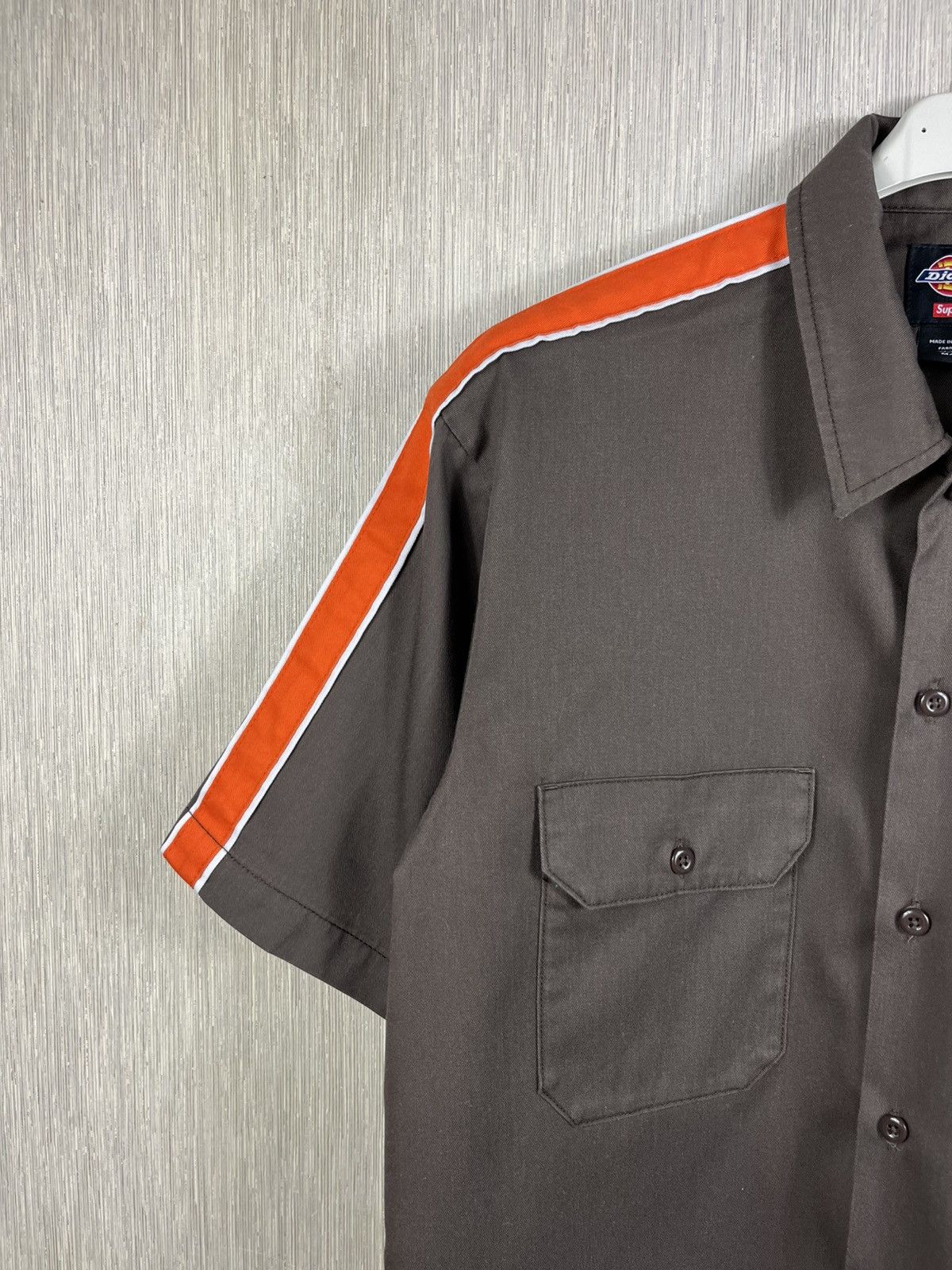 Dickies × Supreme Supreme x Dickies SS22 work stripe shirt multipocket button Size US M / EU 48-50 / 2 - 5 Thumbnail