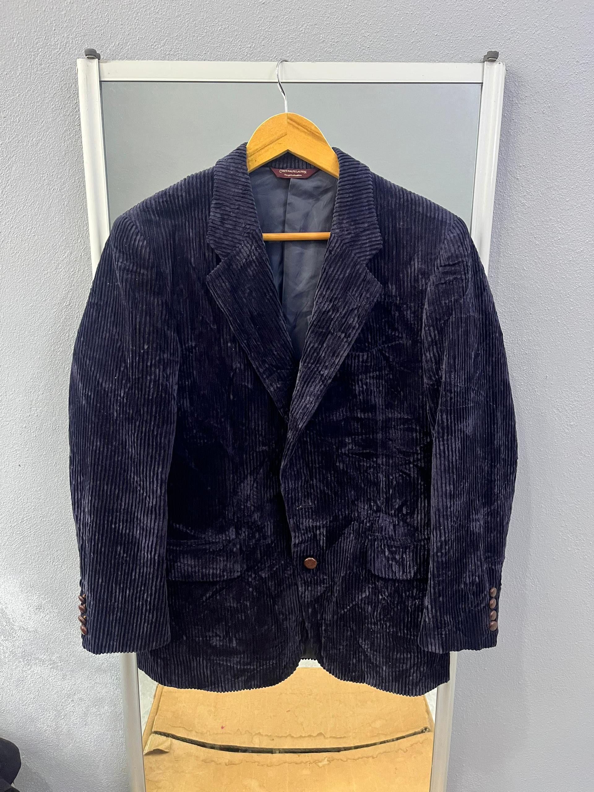 Chaps Ralph Lauren Vintage Chaps Ralph Lauren Corduroy Blazer Size US M / EU 48-50 / 2 - 1 Thumbnail