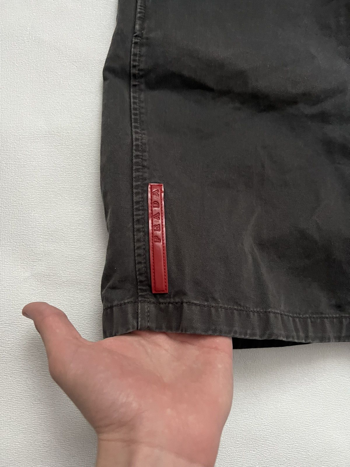 Prada Vintage Prada Shorts Luxury Brand Size US 32 / EU 48 - 2 Thumbnail
