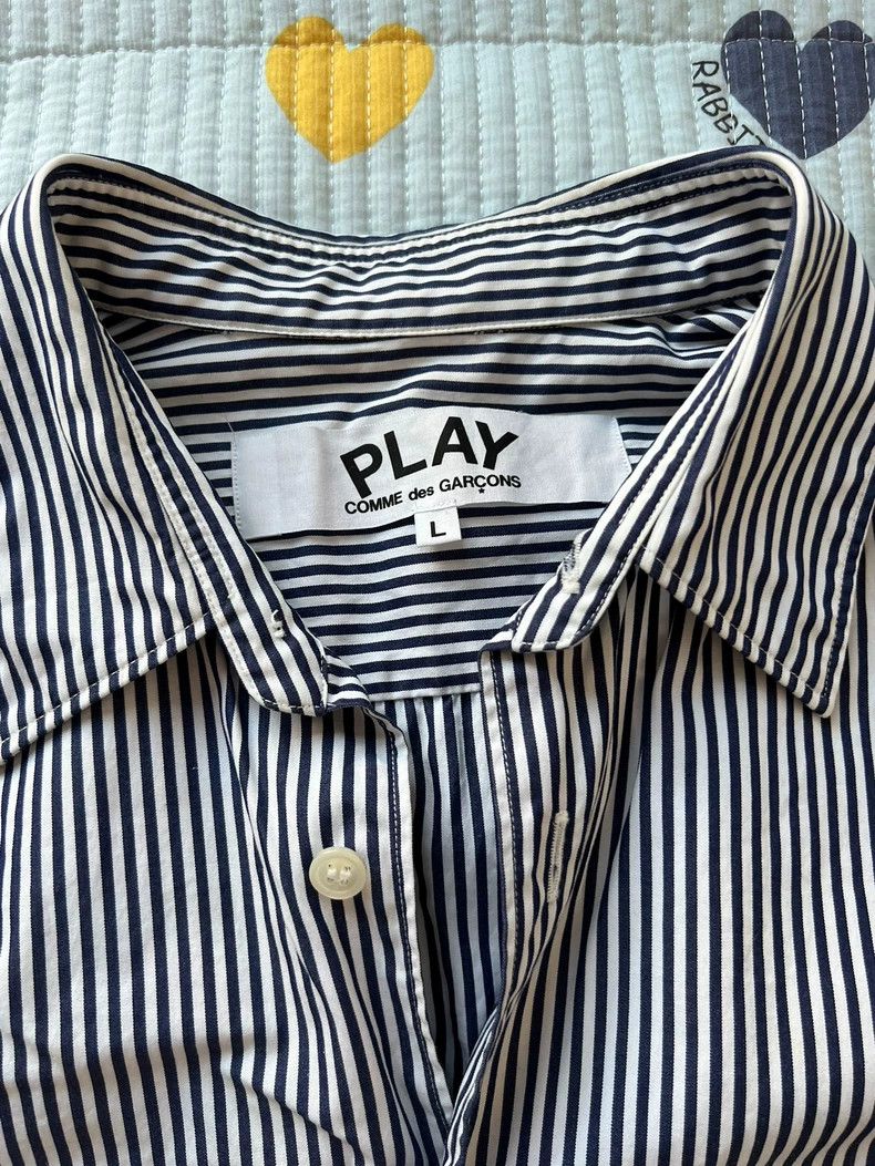 Comme des Garcons Comme Des Garcons Little Black Heart Shirt Size L / US 10 / IT 46 - 2 Thumbnail